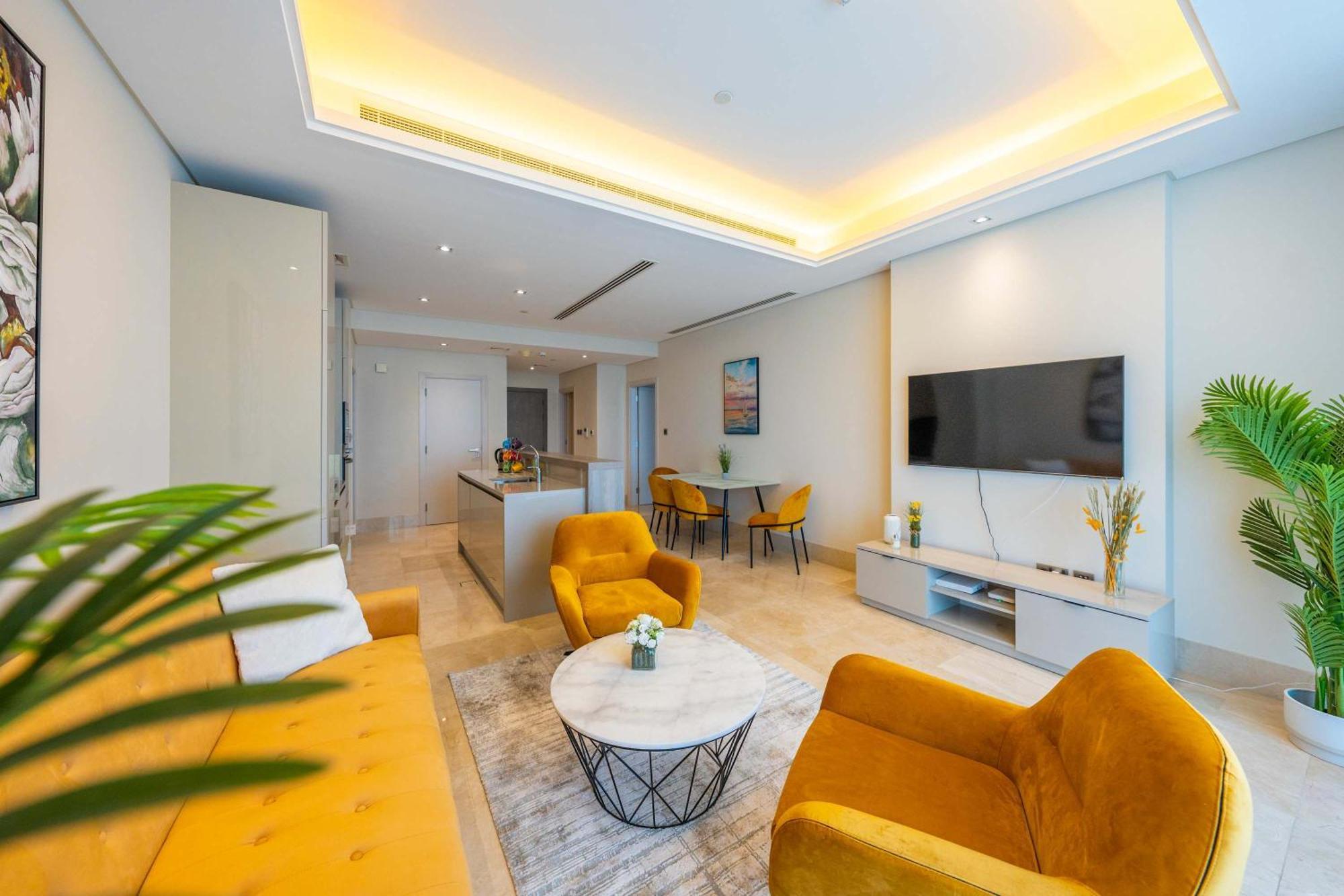 Spacious Beachfront 2 Bedroom - The 8 Appartamento Dubai