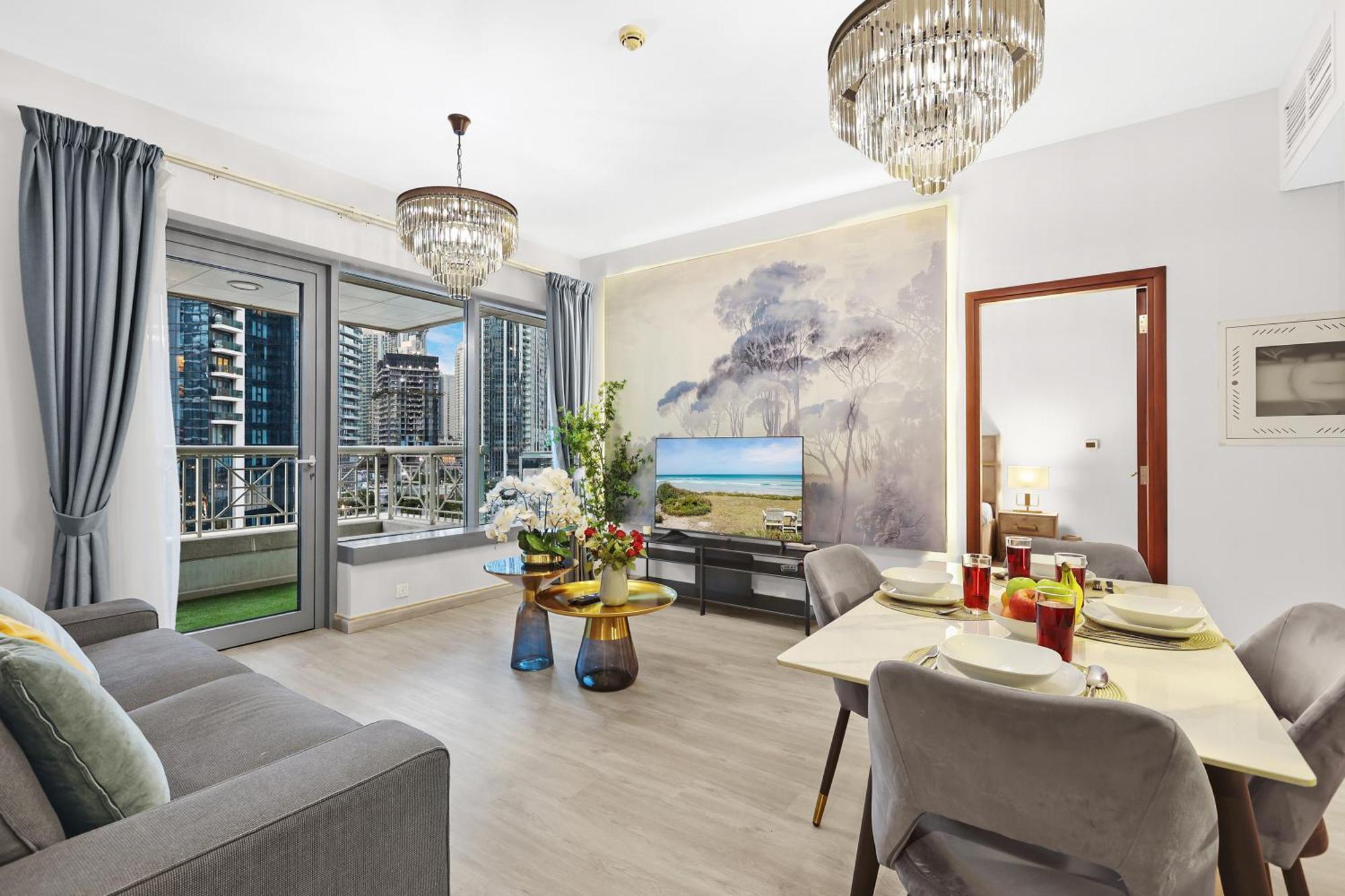 Apartamento First Class 2br With Burj Khalifa & Fountain View