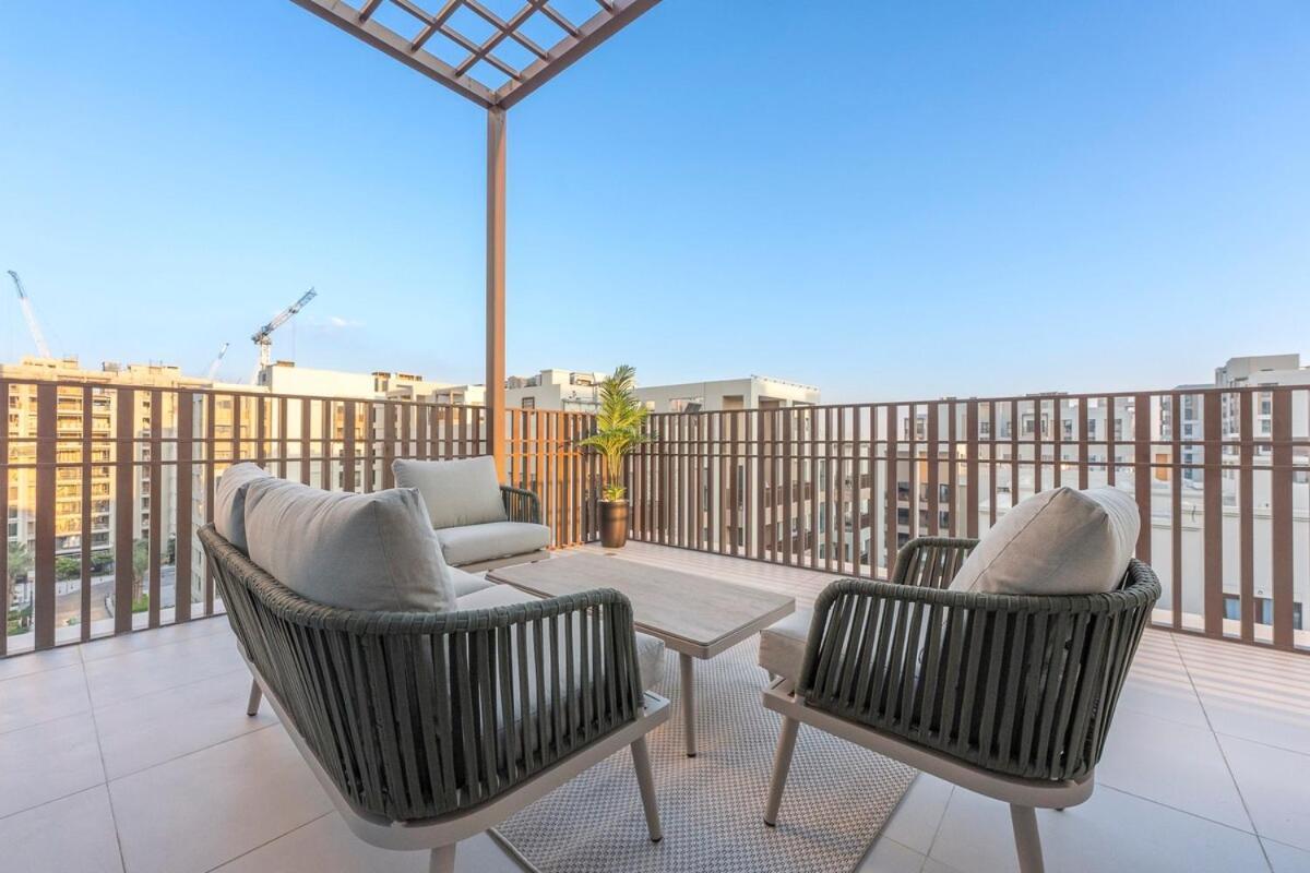 Appartement Peaceful 4-bedroom Bright Kitchen Space In Creek Harbour *