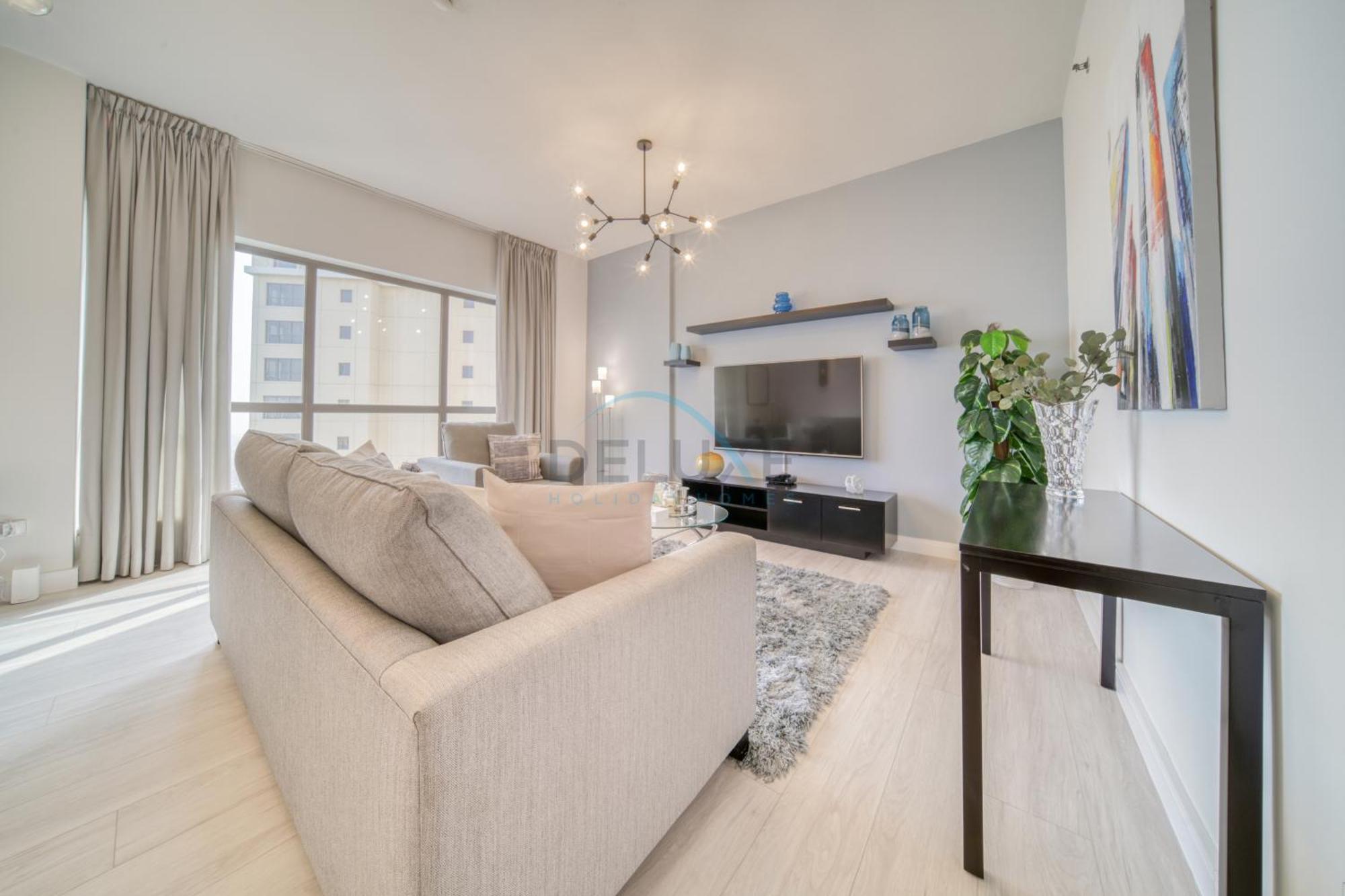 Appartement High Floor 2br With A View Of The Marina Canal Steps Away From The , Shams 1, Jbr By Deluxe Homes Dubaï