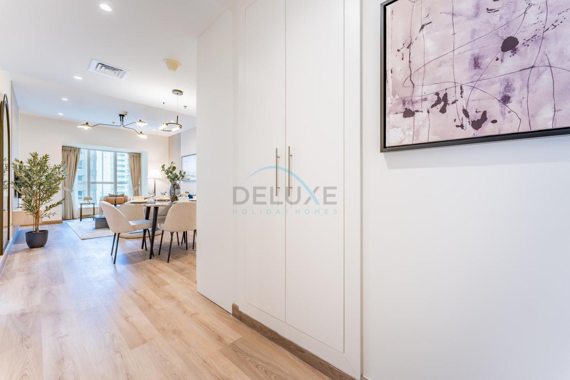 Appartement Renovated Unit With Skyscraper Views, Close To Jbr Beach, Elite Residence, Marina By Deluxe Homes *
