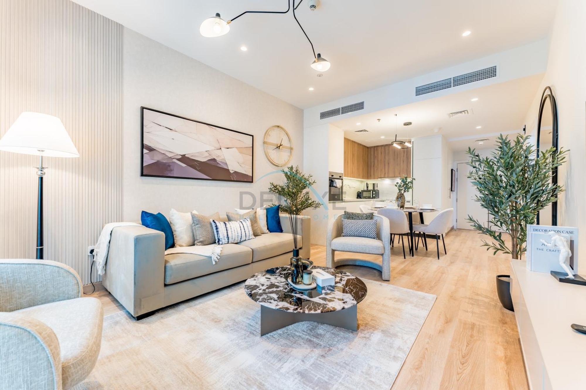 Renovated Unit With Skyscraper Views, Close To Jbr Beach, Elite Residence, Marina By Deluxe Homes Appartement Dubaï