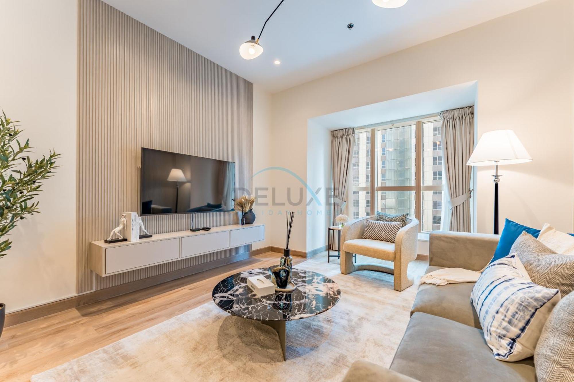 Renovated Unit With Skyscraper Views, Close To Jbr Beach, Elite Residence, Marina By Deluxe Homes Apartamento *