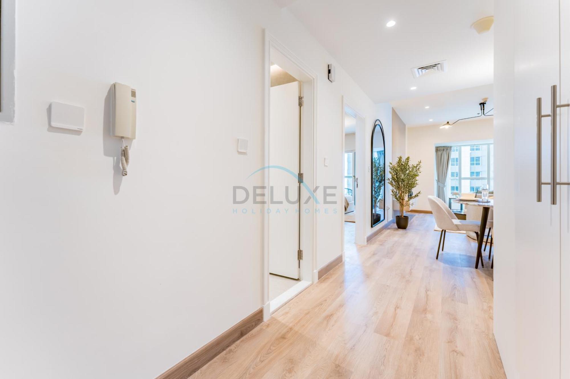 Appartement Renovated Unit With Skyscraper Views, Close To Jbr Beach, Elite Residence, Marina By Deluxe Homes Dubaï