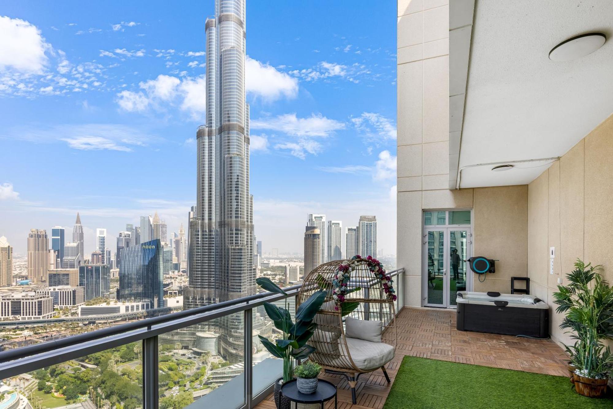 Durrani Homes - Alluring 5br Penthouse With Burj Khalifa And Fountain View Appartamento *