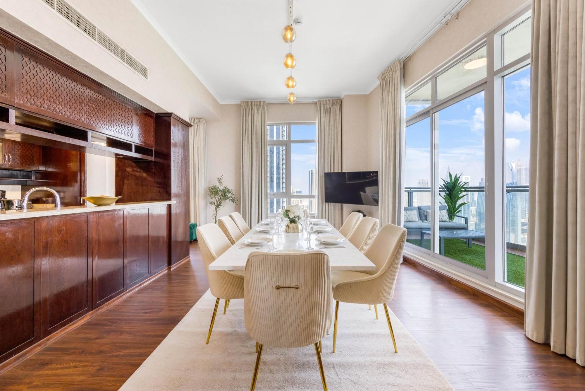 Appartamento Durrani Homes - Alluring 5br Penthouse With Burj Khalifa And Fountain View