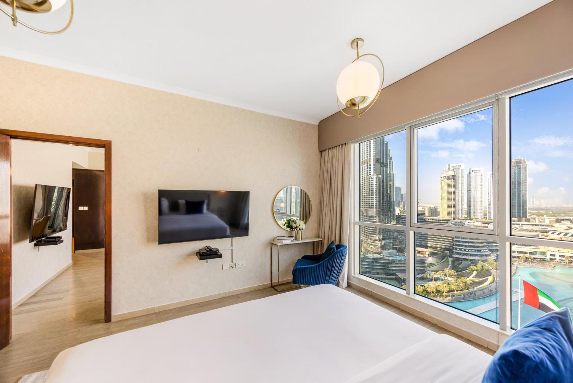 Lejlighed Durrani Homes - Grandiose 5br Besides Mall With Burjkhalifa And Fountain View Dubai