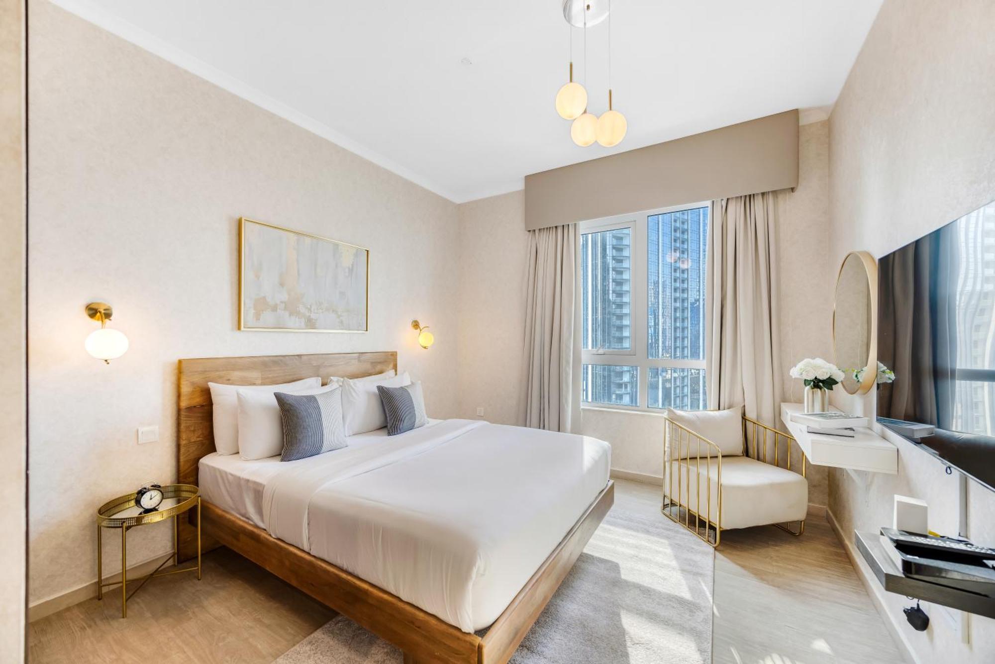 Durrani Homes - Grandiose 5br Besides Mall With Burjkhalifa And Fountain View Lejlighed