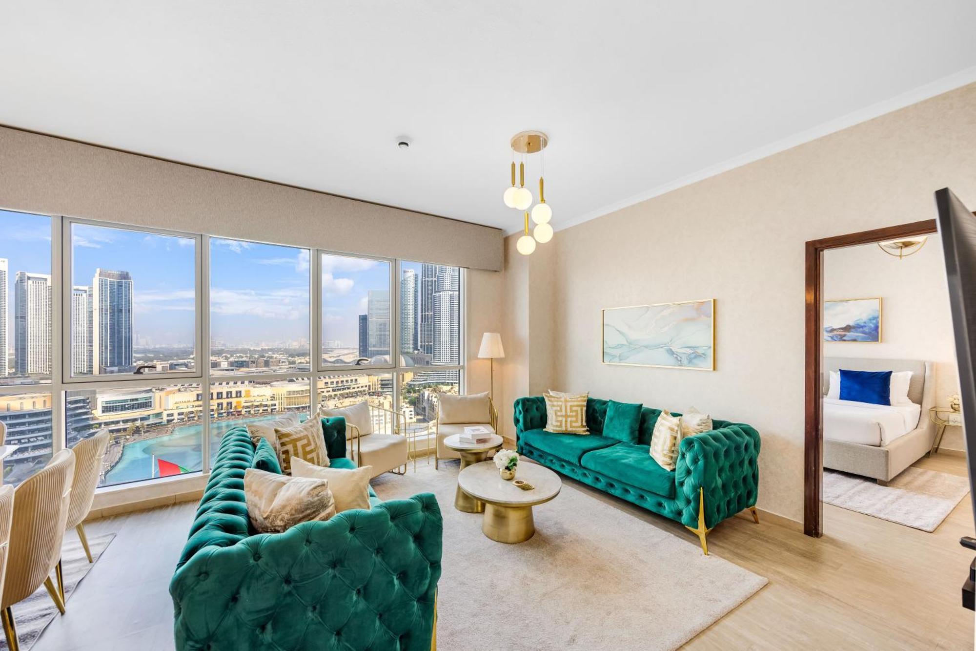 Lejlighed Durrani Homes - Grandiose 5br Besides Mall With Burjkhalifa And Fountain View Dubai
