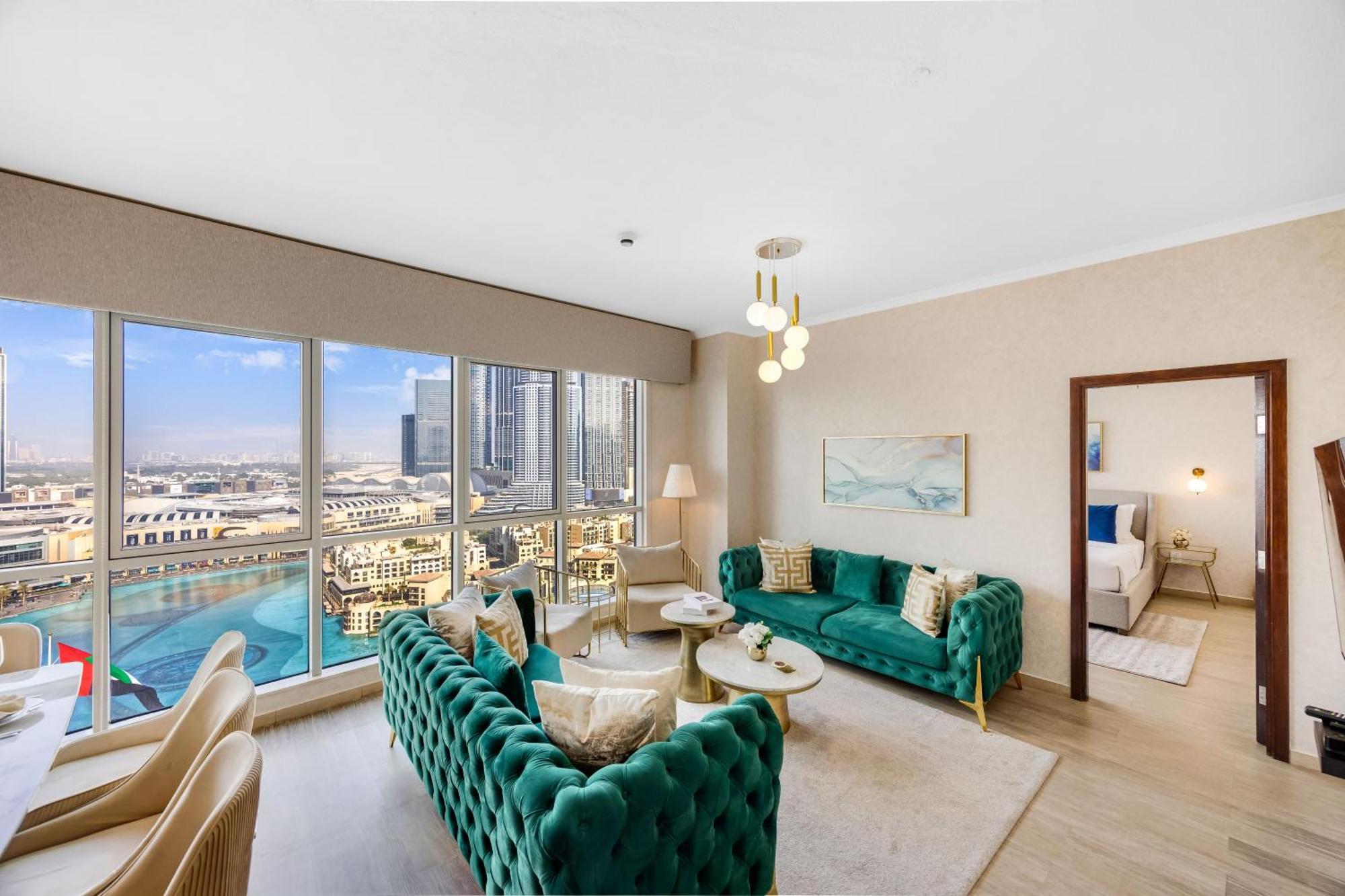 Durrani Homes - Grandiose 5br Besides Mall With Burjkhalifa And Fountain View *