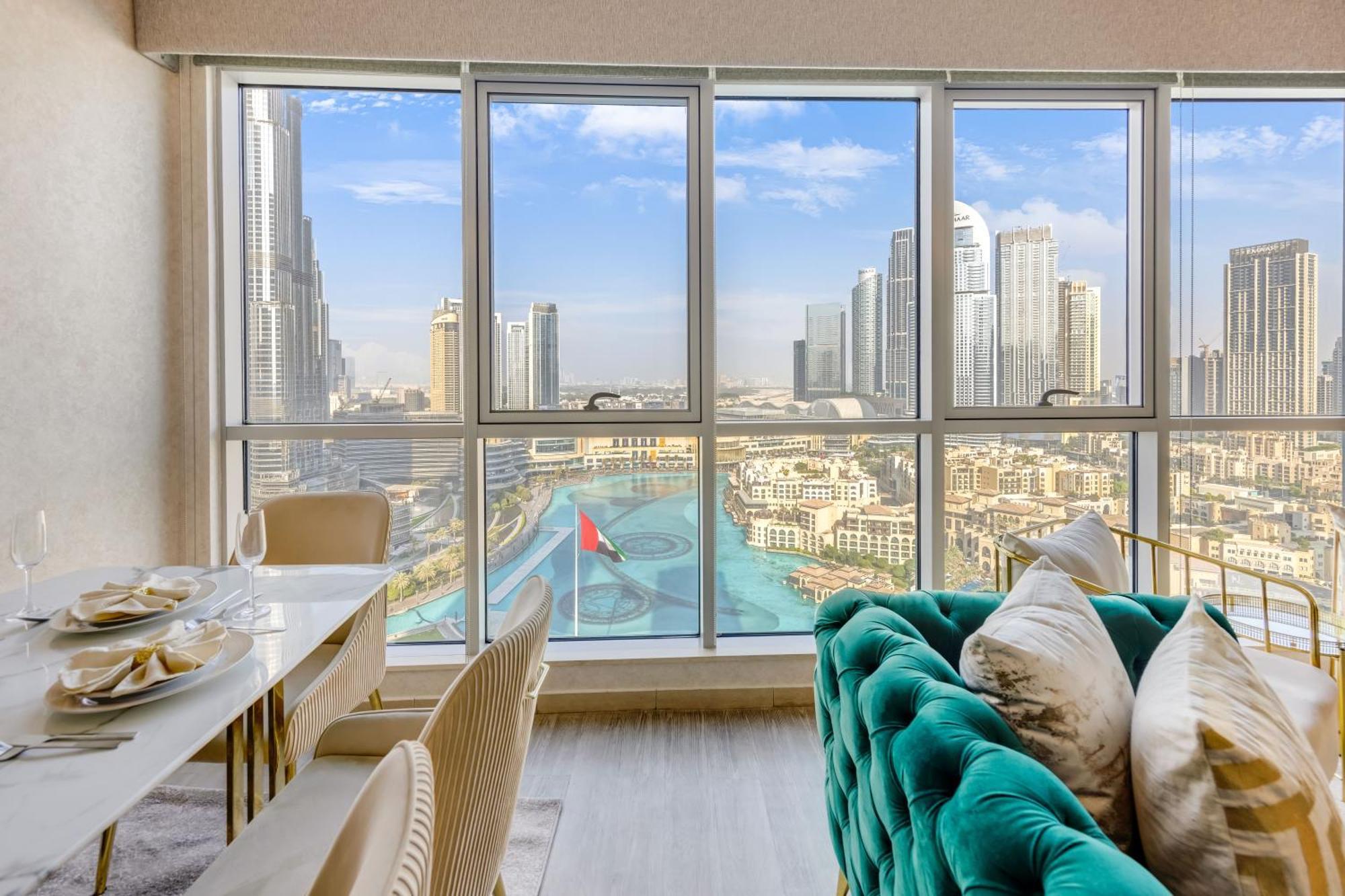 Durrani Homes - Grandiose 5br Besides Mall With Burjkhalifa And Fountain View Lejlighed Dubai