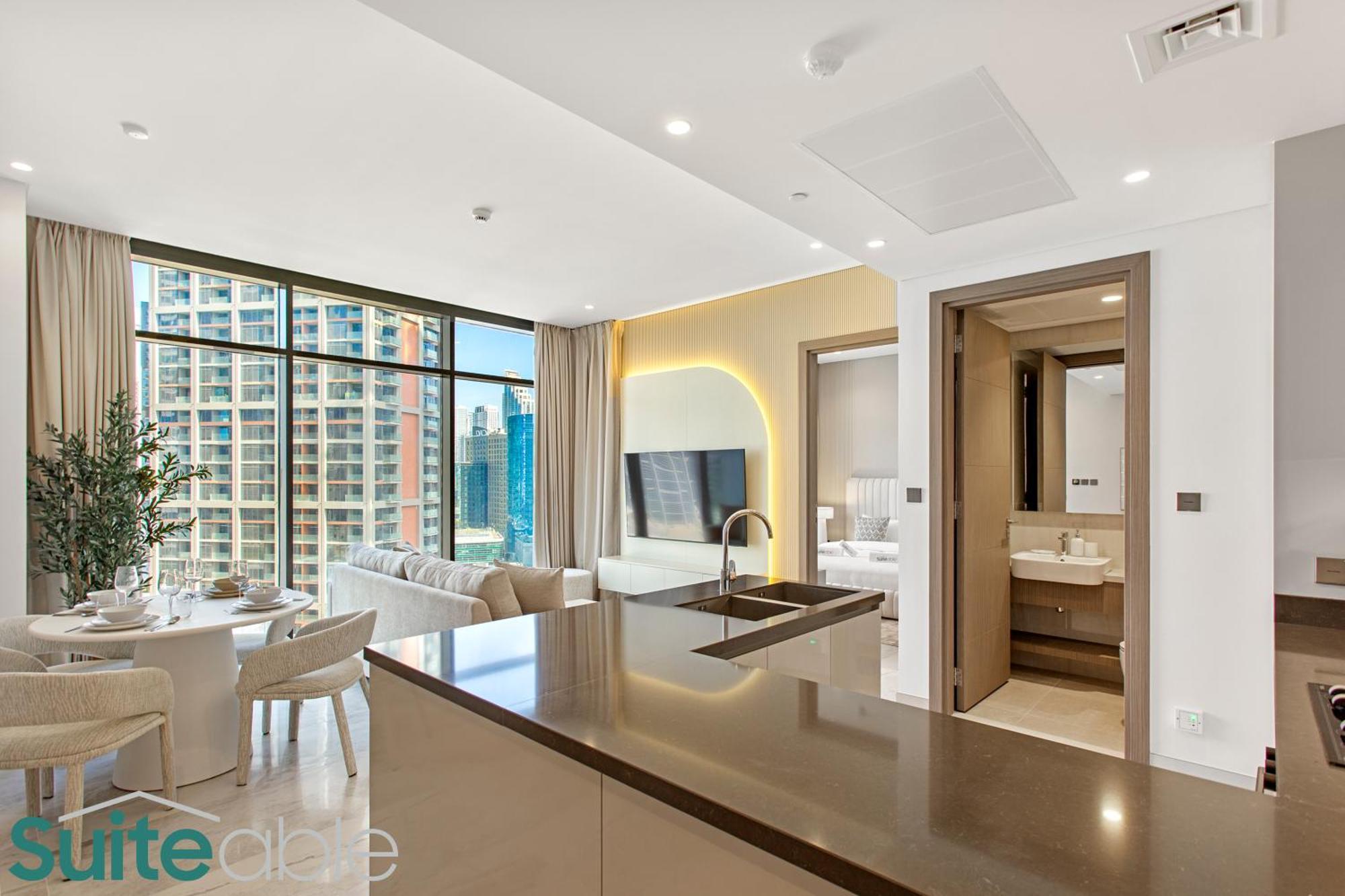 Luxury One Bedroom With Burj Khalifa View Appartement