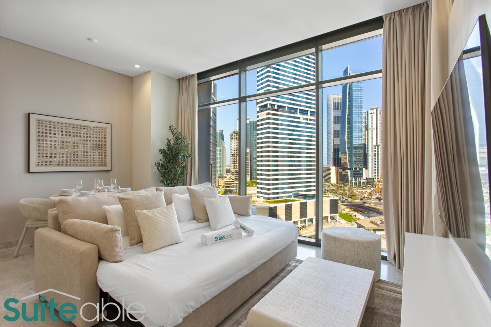 Luxury One Bedroom With Burj Khalifa View * Dubai