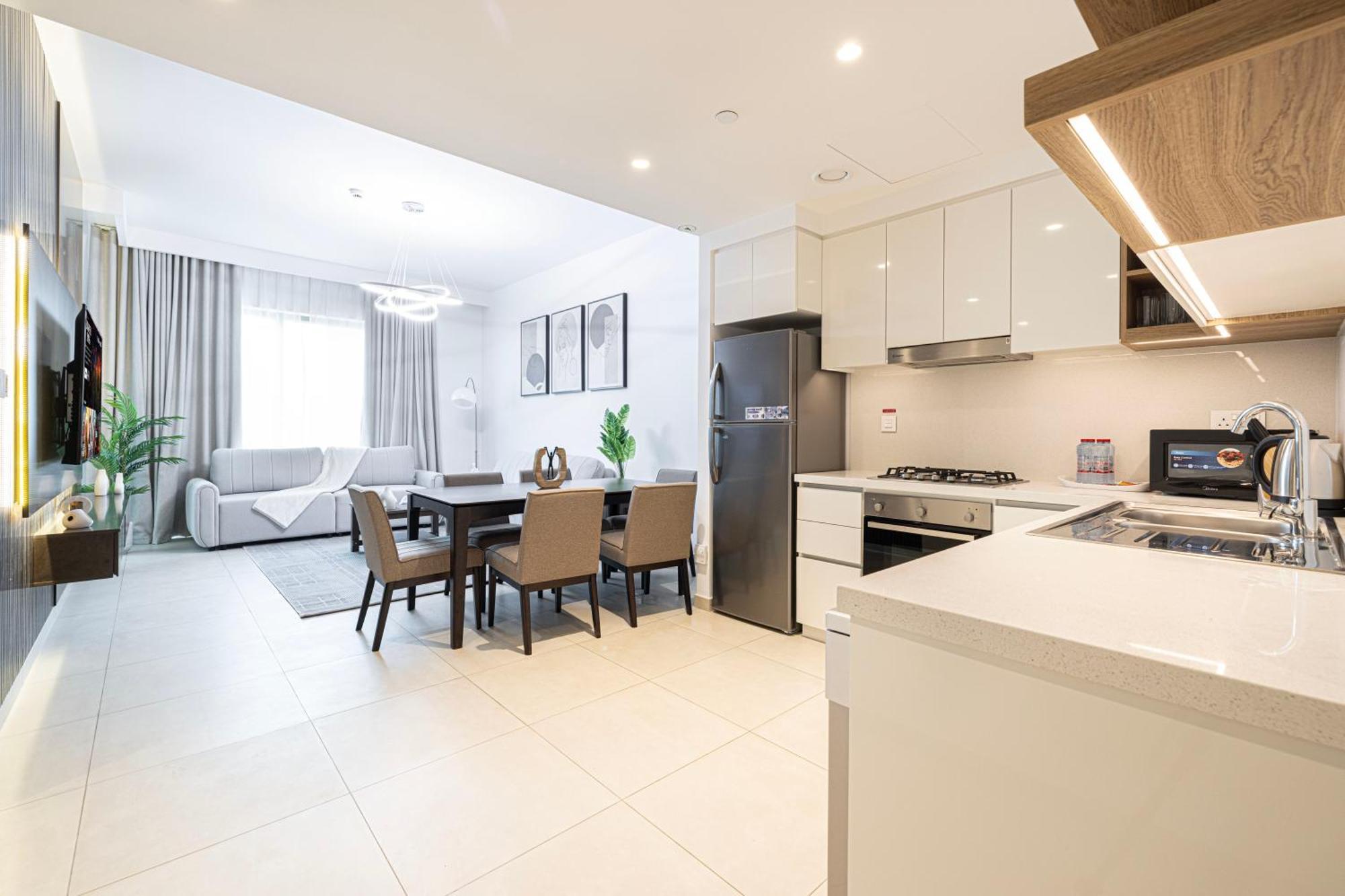 Appartement Fresh New 2 Bedroom! Amazing Burj Khalifa View! 5-star Pool & Gym Access!