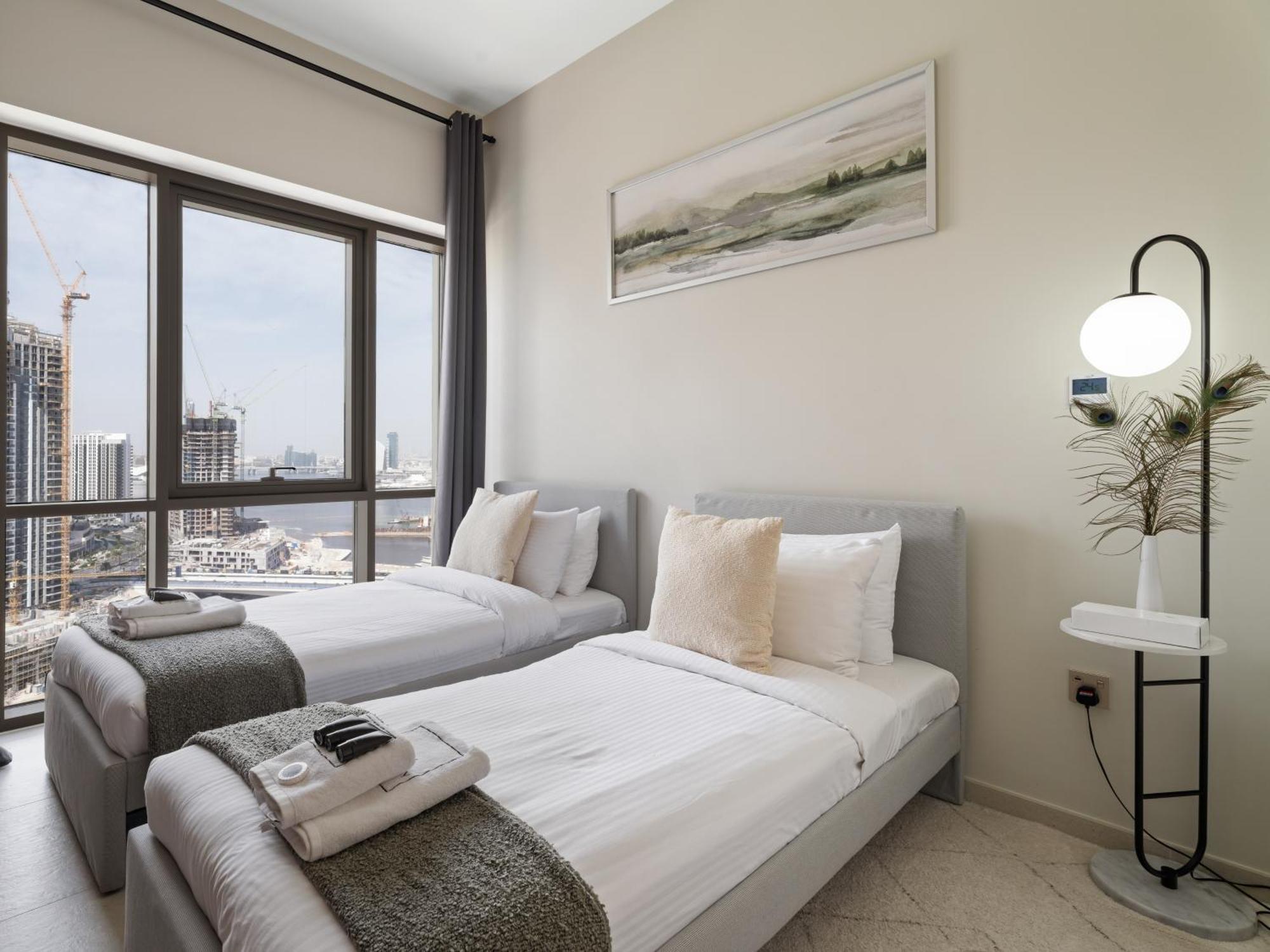 Pristine Luxury 2bdr With Sofa Bed In Vida Residences- Creek Appartement Dubaï