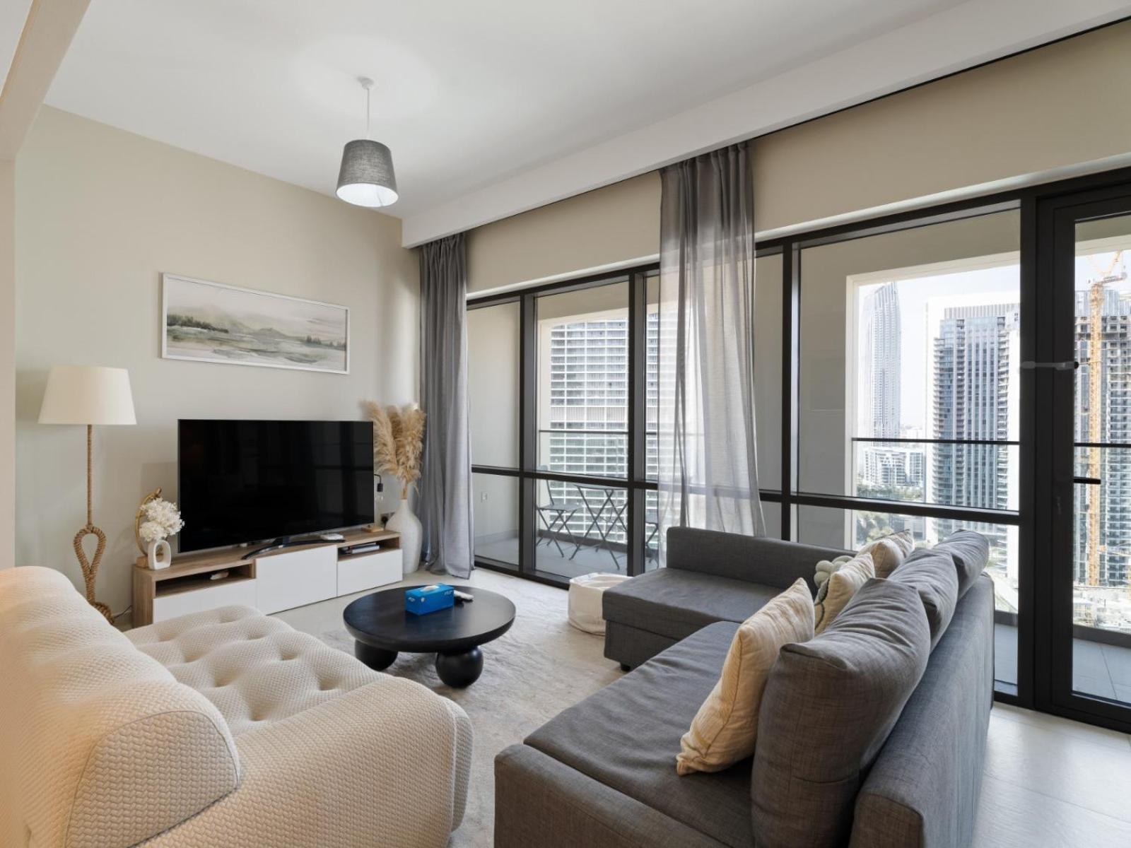 Appartement Pristine Luxury 2bdr With Sofa Bed In Vida Residences- Creek Dubaï