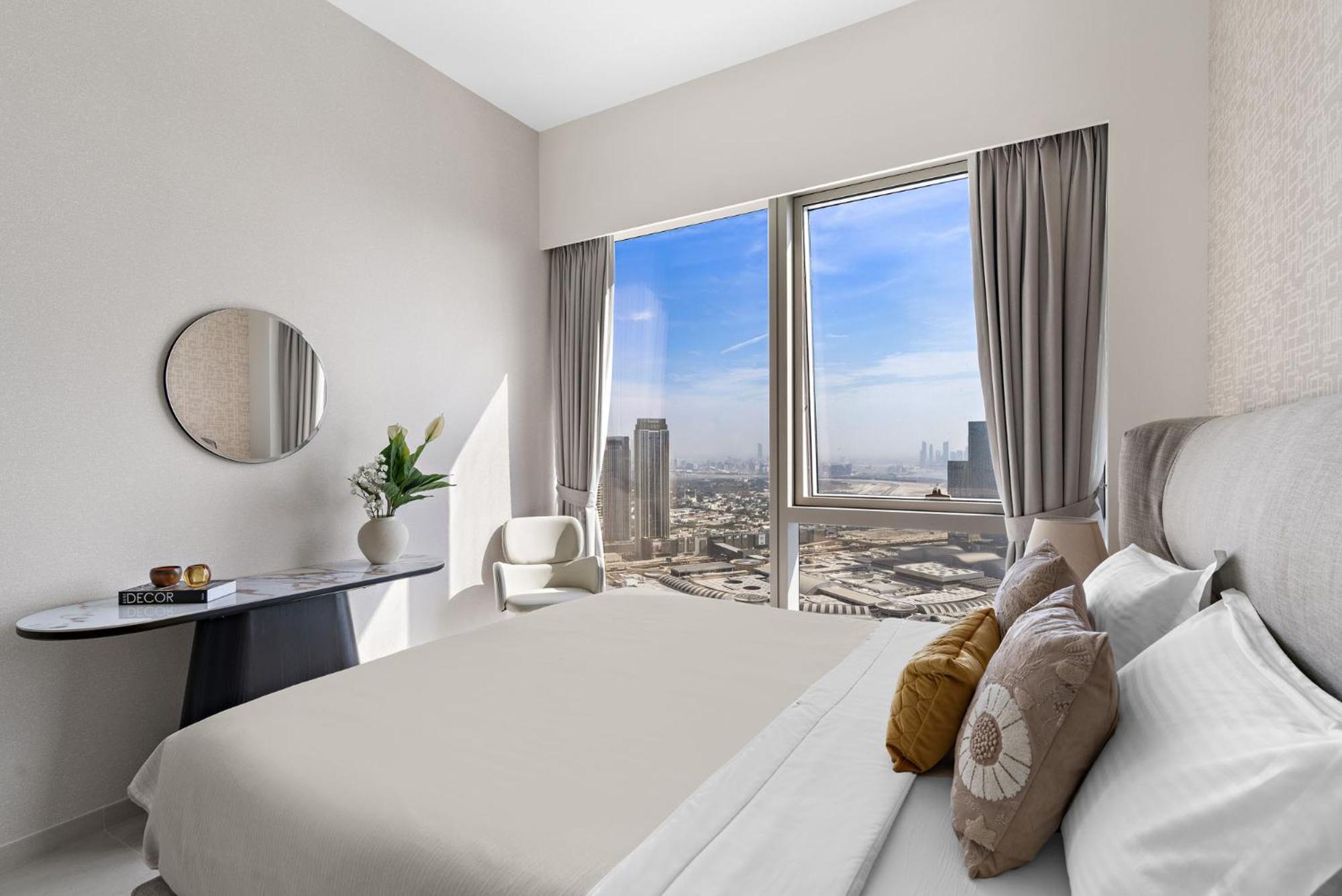 Vayk - The Burj Diamond Fountain View - Grande Signature - Downtown In - 2br Appartement