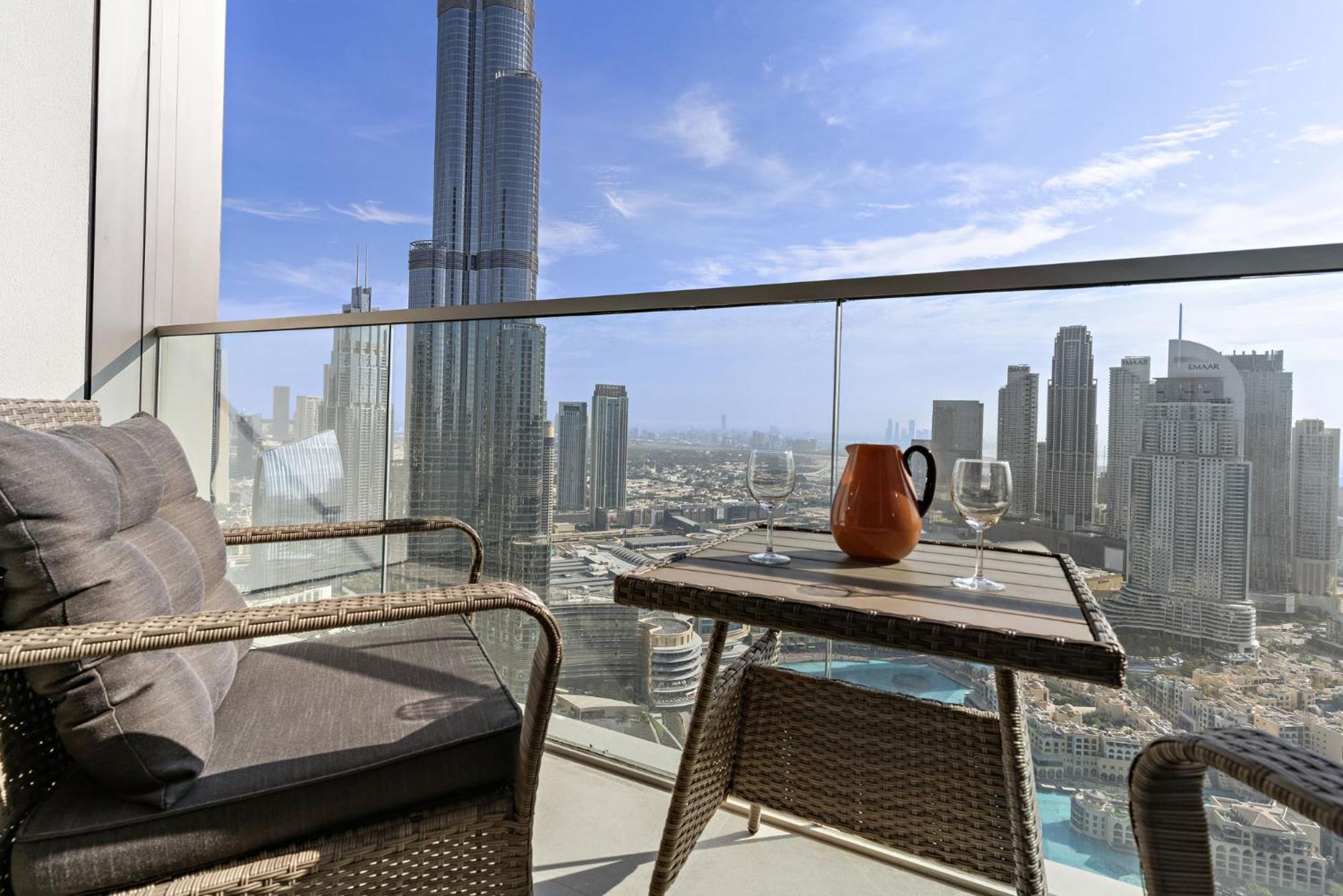 Vayk - The Burj Diamond Fountain View - Grande Signature - Downtown In - 2br Appartement Dubaï