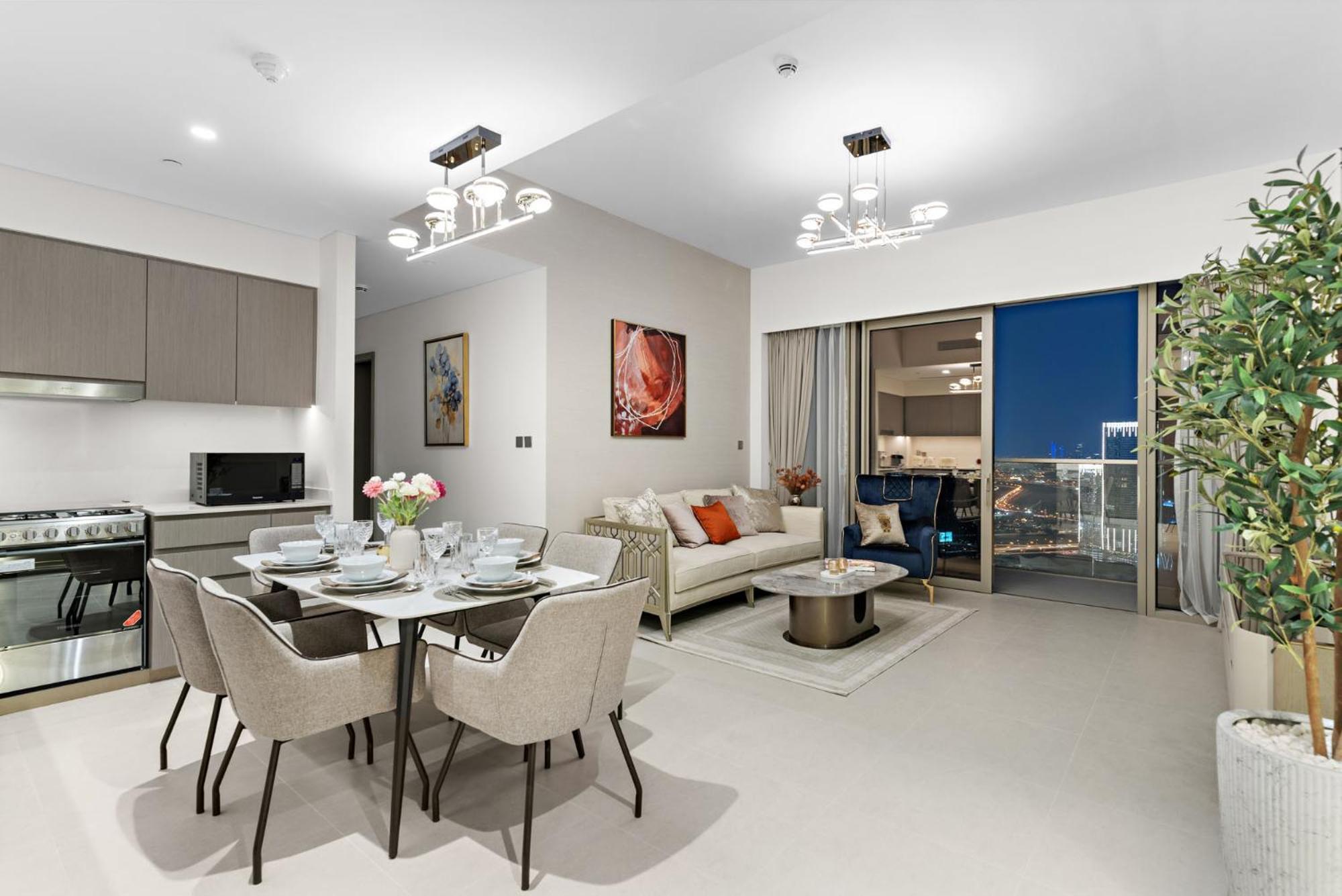 Vayk - The Burj Diamond Fountain View - Grande Signature - Downtown In - 2br Appartement *