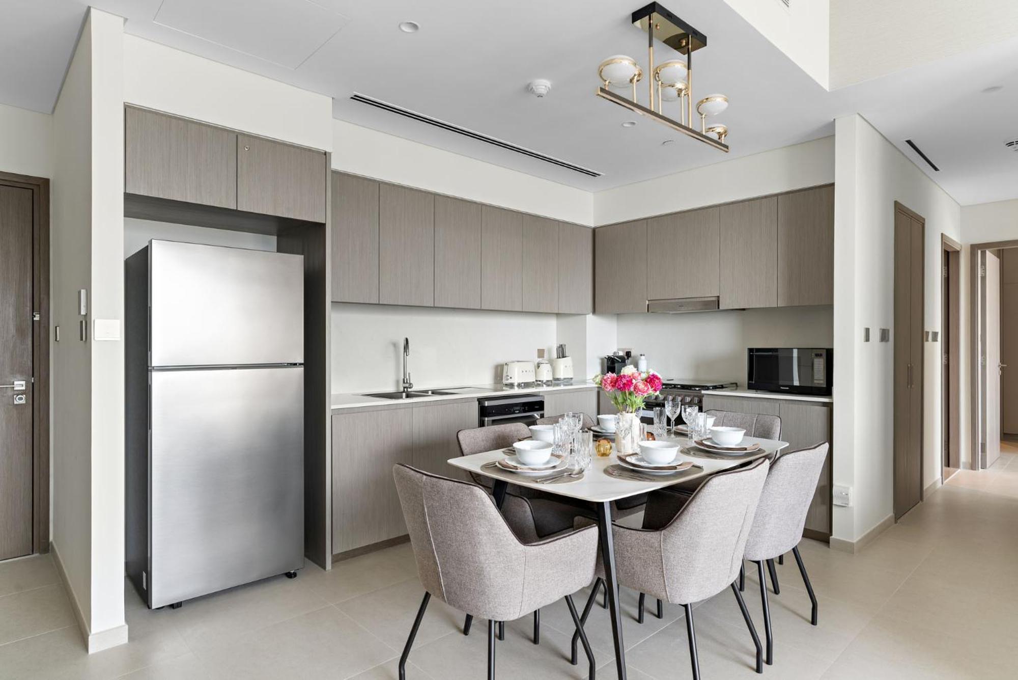 Vayk - The Burj Diamond Fountain View - Grande Signature - Downtown In - 2br Appartement *