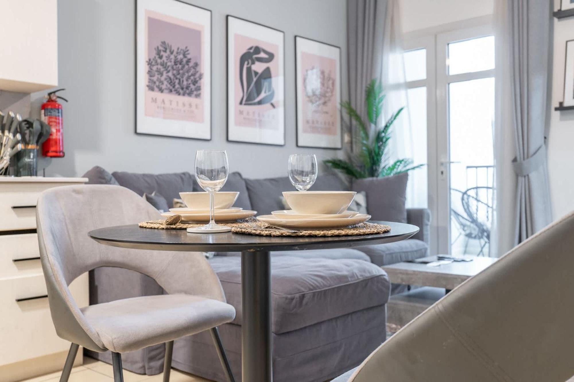 Appartement Pleasing 1-bedroom For 4 In Jvc For Relaxing Getaway Dubaï