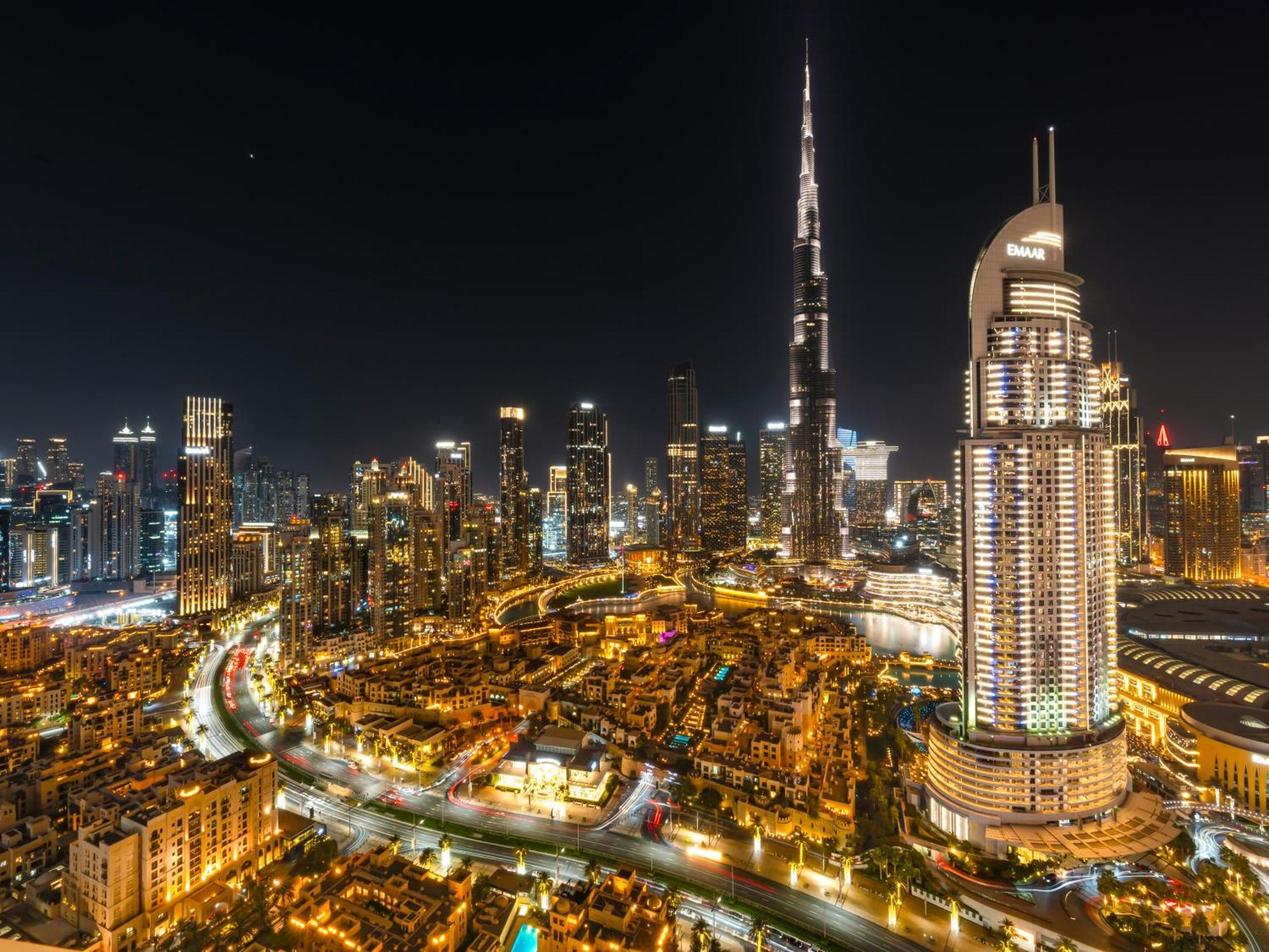 Burj Royale 3 Bedroom Full Burj Khalifa Fountain View Lejlighed *