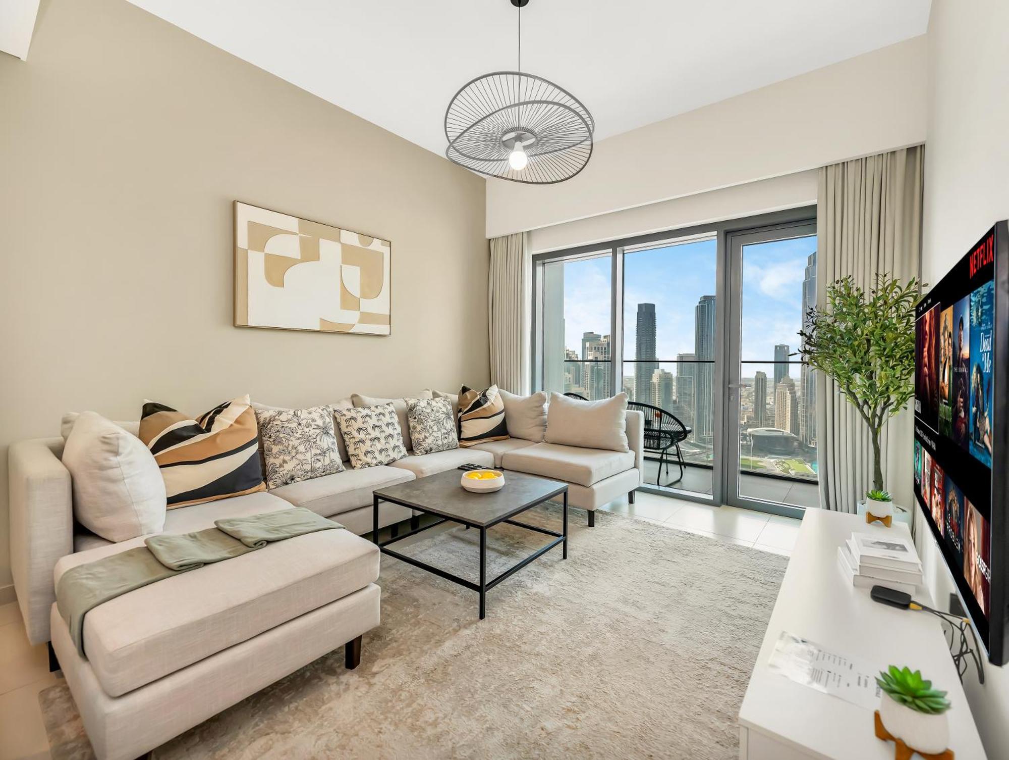 Lejlighed Burj Royale 3 Bedroom Full Burj Khalifa Fountain View Dubai