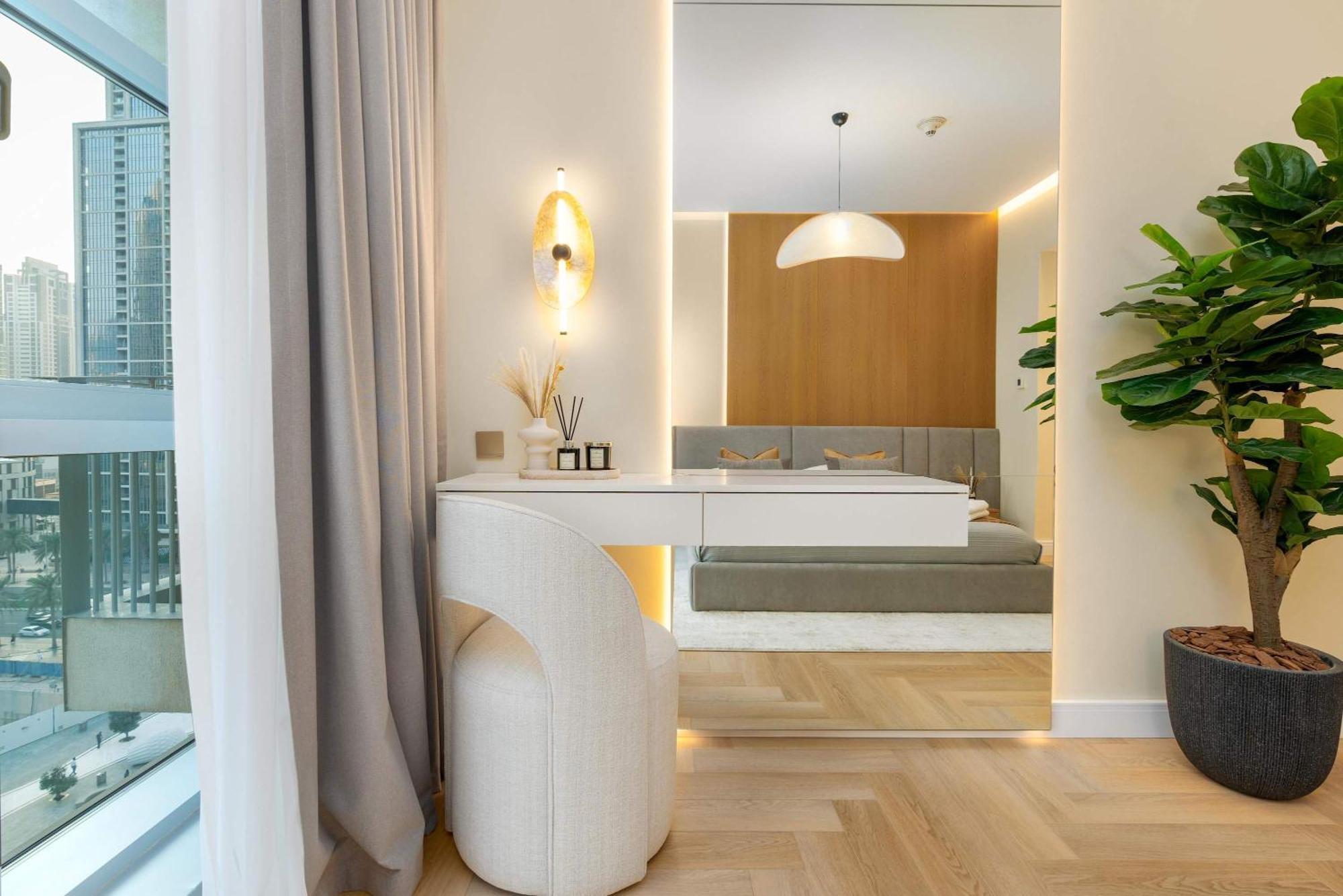 Appartement Stylish 1br In Downtown With Fountain Views