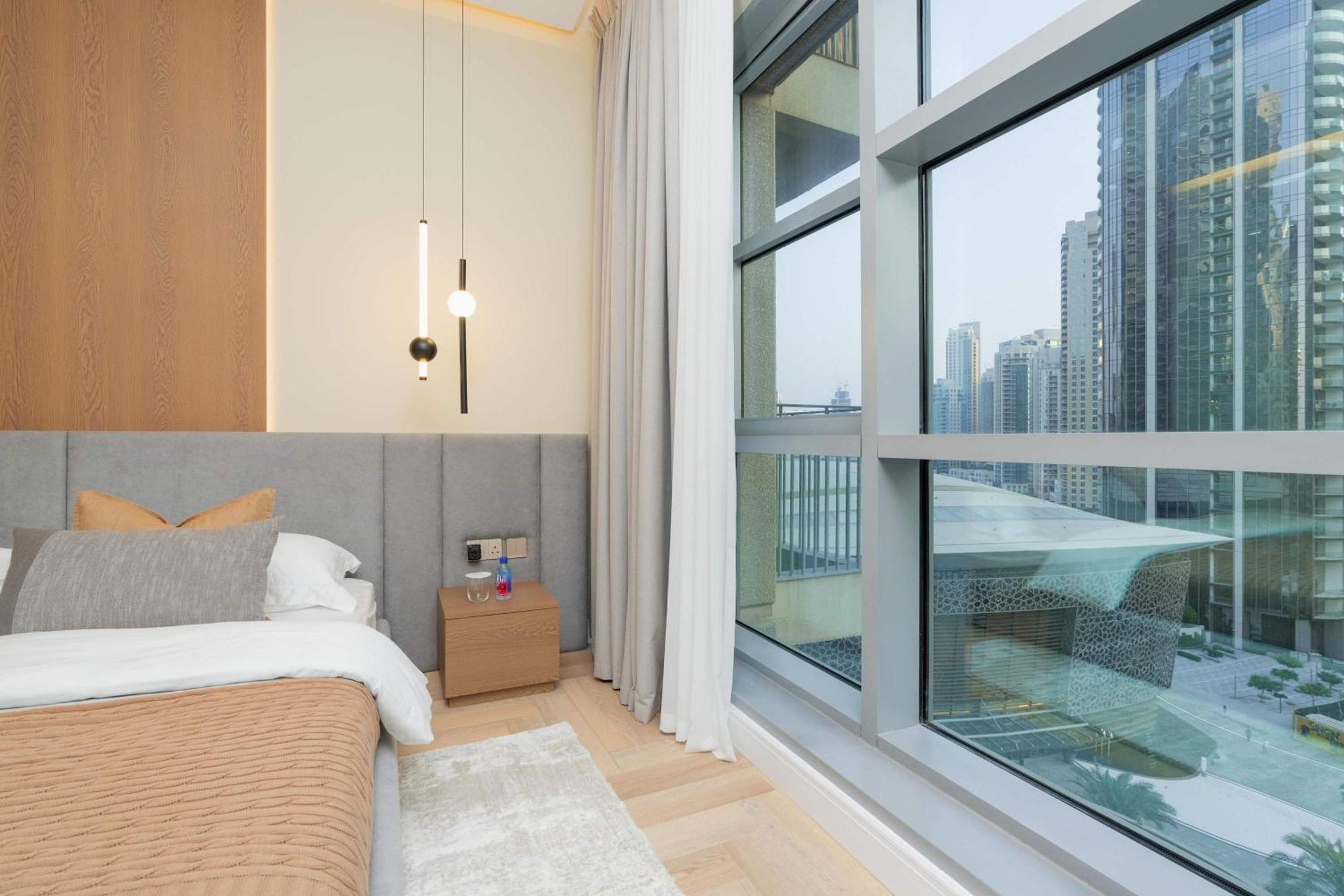 Stylish 1br In Downtown With Fountain Views Appartement *
