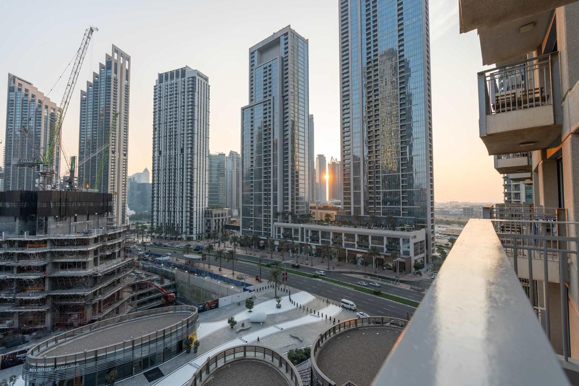 Stylish 1br In Downtown With Fountain Views Appartement