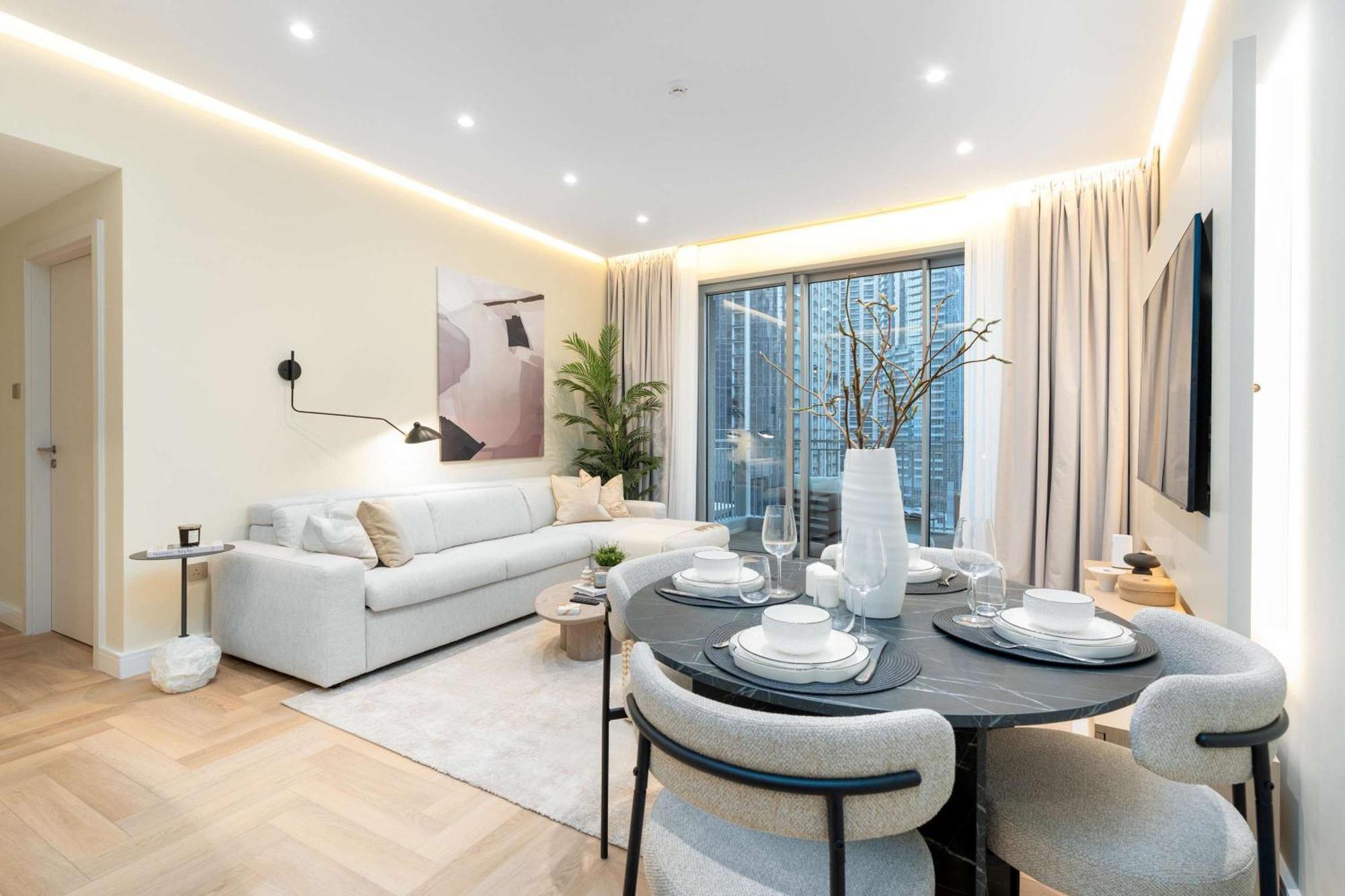 Appartement Stylish 1br In Downtown With Fountain Views