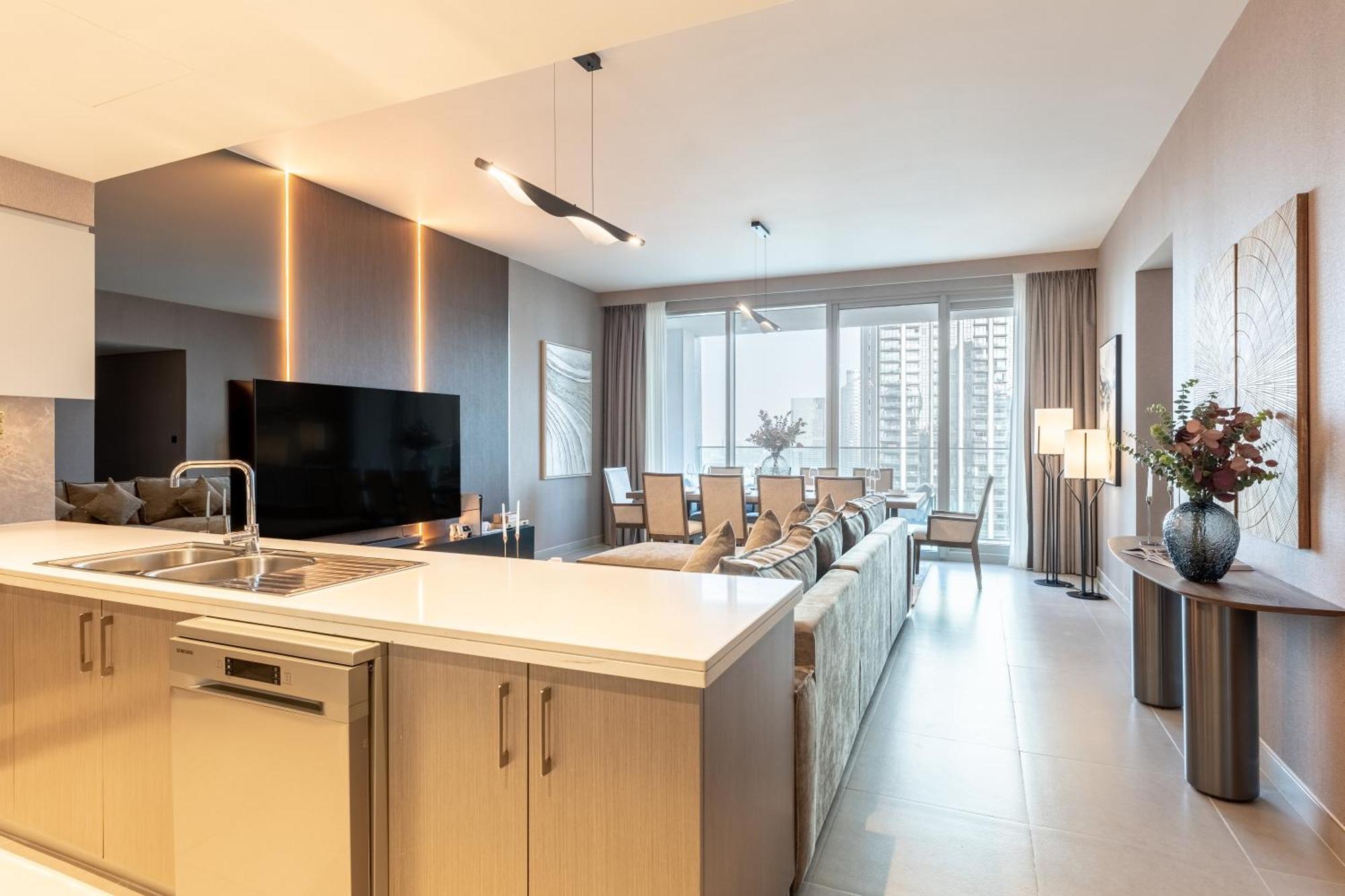 Appart hôtel Royal 4br Burj Khalifa View Mall Dubaï