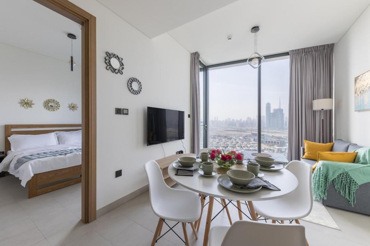 Chic 1br In Sobha Hartland Waves * Dubaï