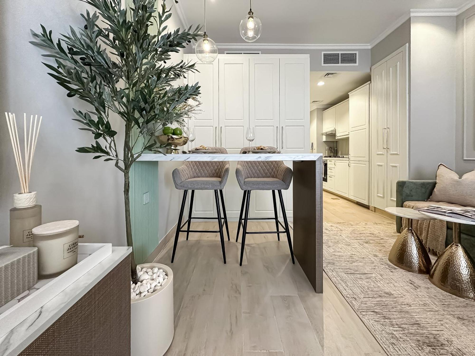 Appartement Trophy - Earthy Retreat In Jvc Dubaï
