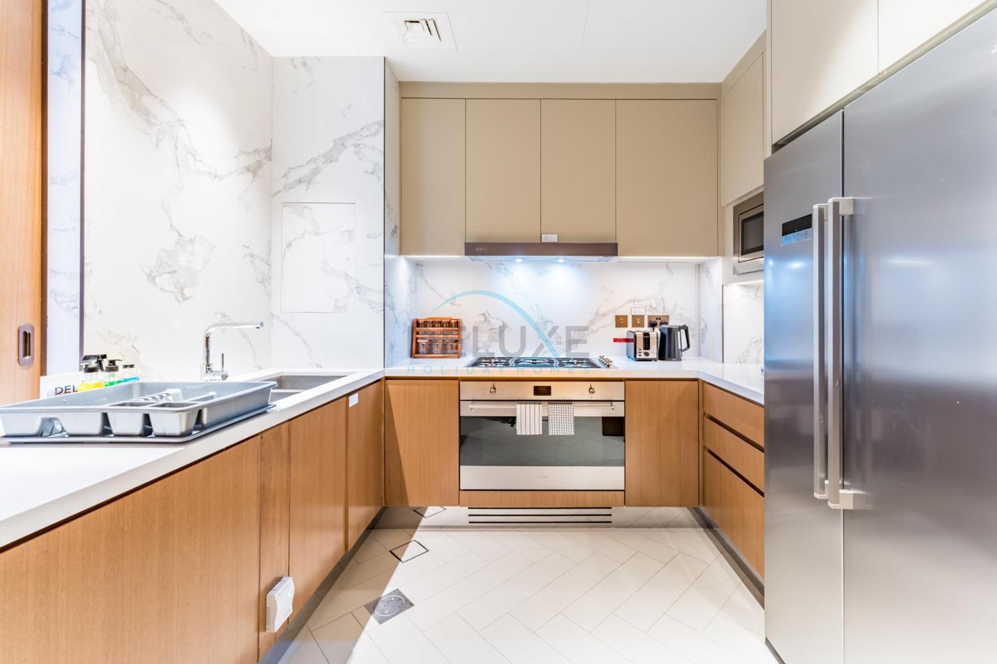 Overlooking Burj Khalifa And Fountain Views From Living To Bedrooms, The Address Residences Opera Tower 2, Downtown By Deluxe Homes Apartamento Dubái