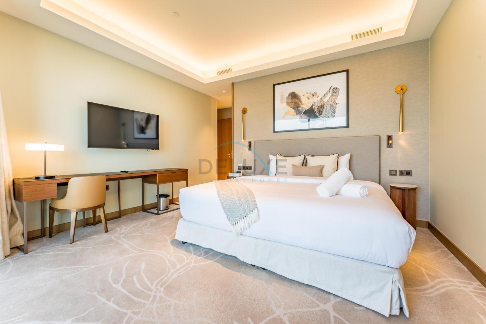 Overlooking Burj Khalifa And Fountain Views From Living To Bedrooms, The Address Residences Opera Tower 2, Downtown By Deluxe Homes Appartement *
