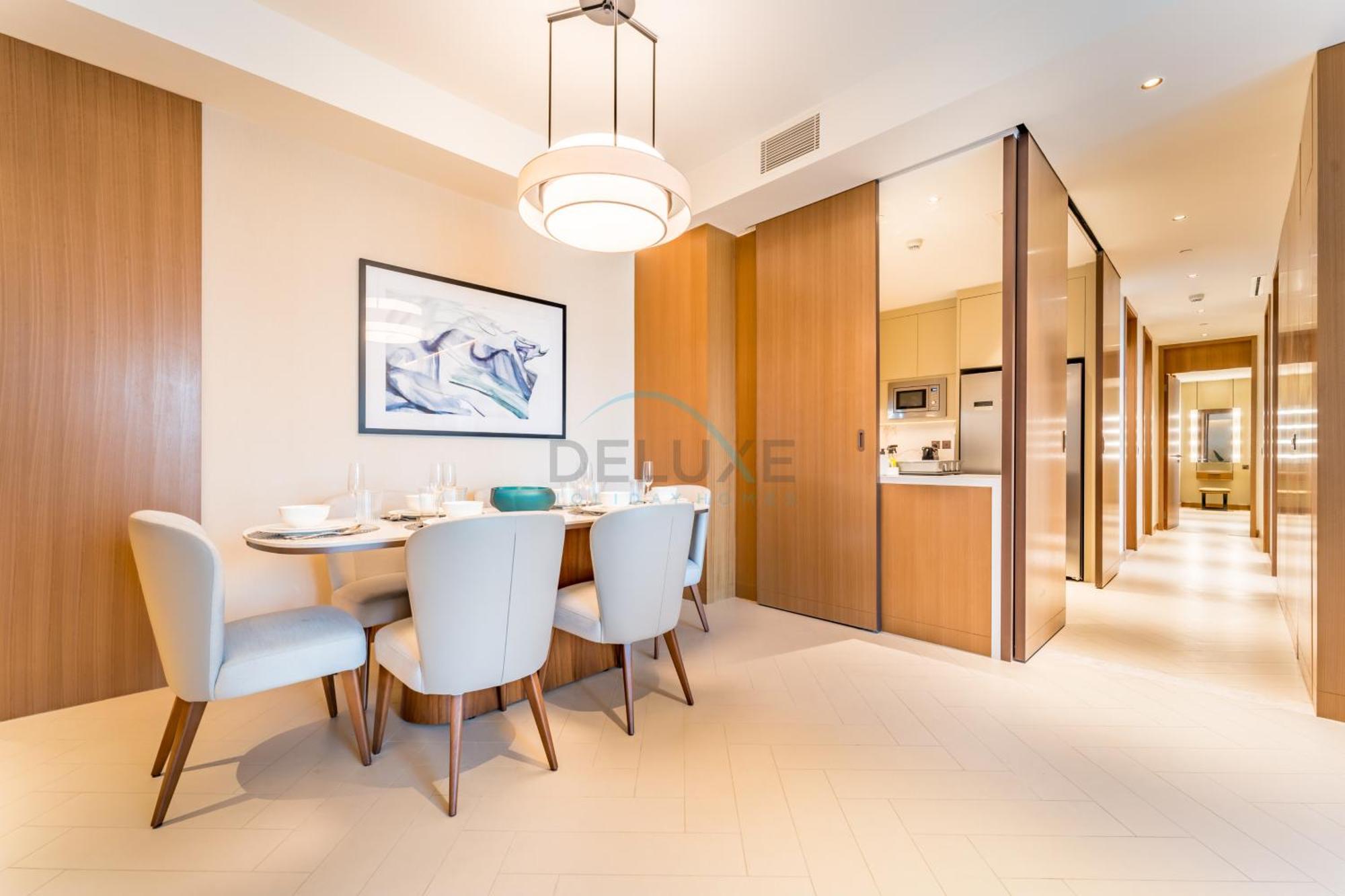 Overlooking Burj Khalifa And Fountain Views From Living To Bedrooms, The Address Residences Opera Tower 2, Downtown By Deluxe Homes * Dubaï
