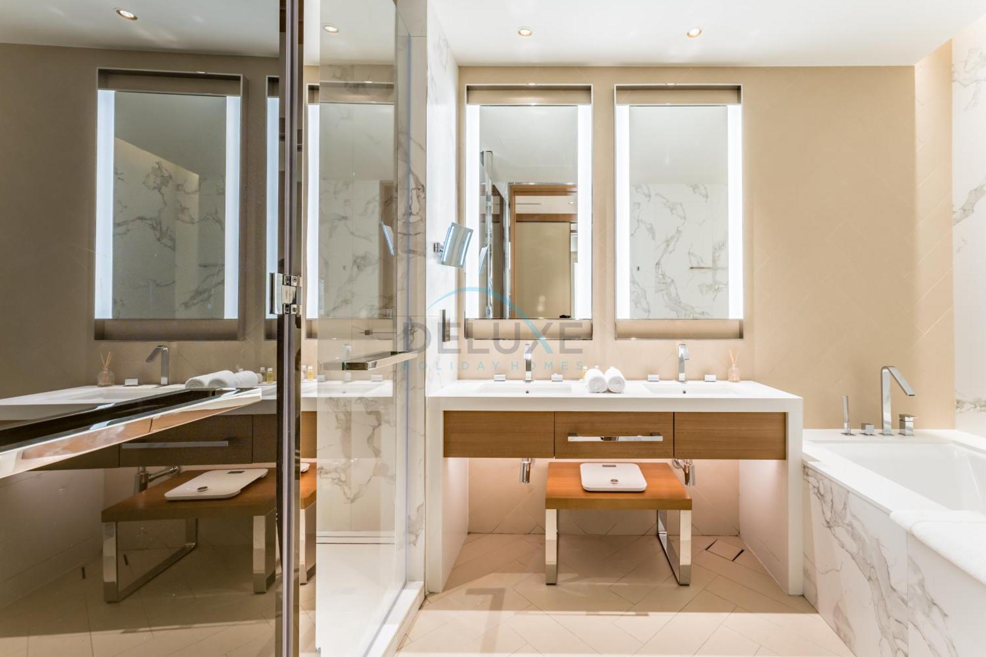 Apartamento Overlooking Burj Khalifa And Fountain Views From Living To Bedrooms, The Address Residences Opera Tower 2, Downtown By Deluxe Homes