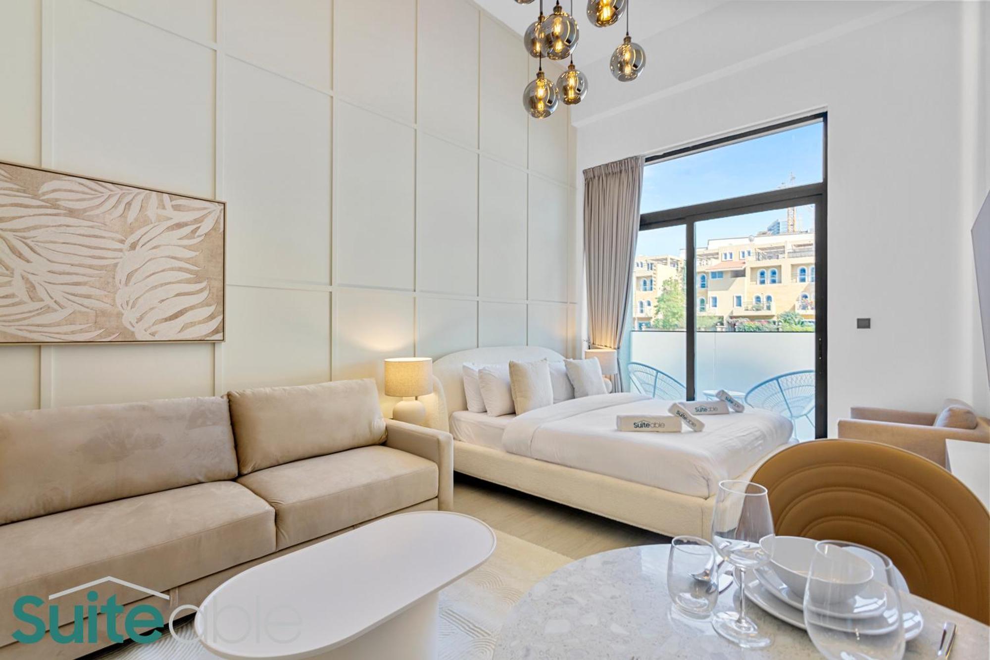 Luxe Interior In Pantheon Elysee 3 In Jvc Appartement Dubaï
