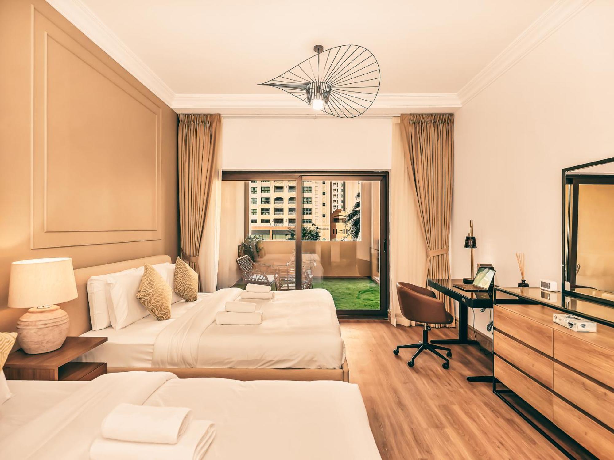 Appartement New Fairmont Private Club Access Palm Jumeirah Dubaï