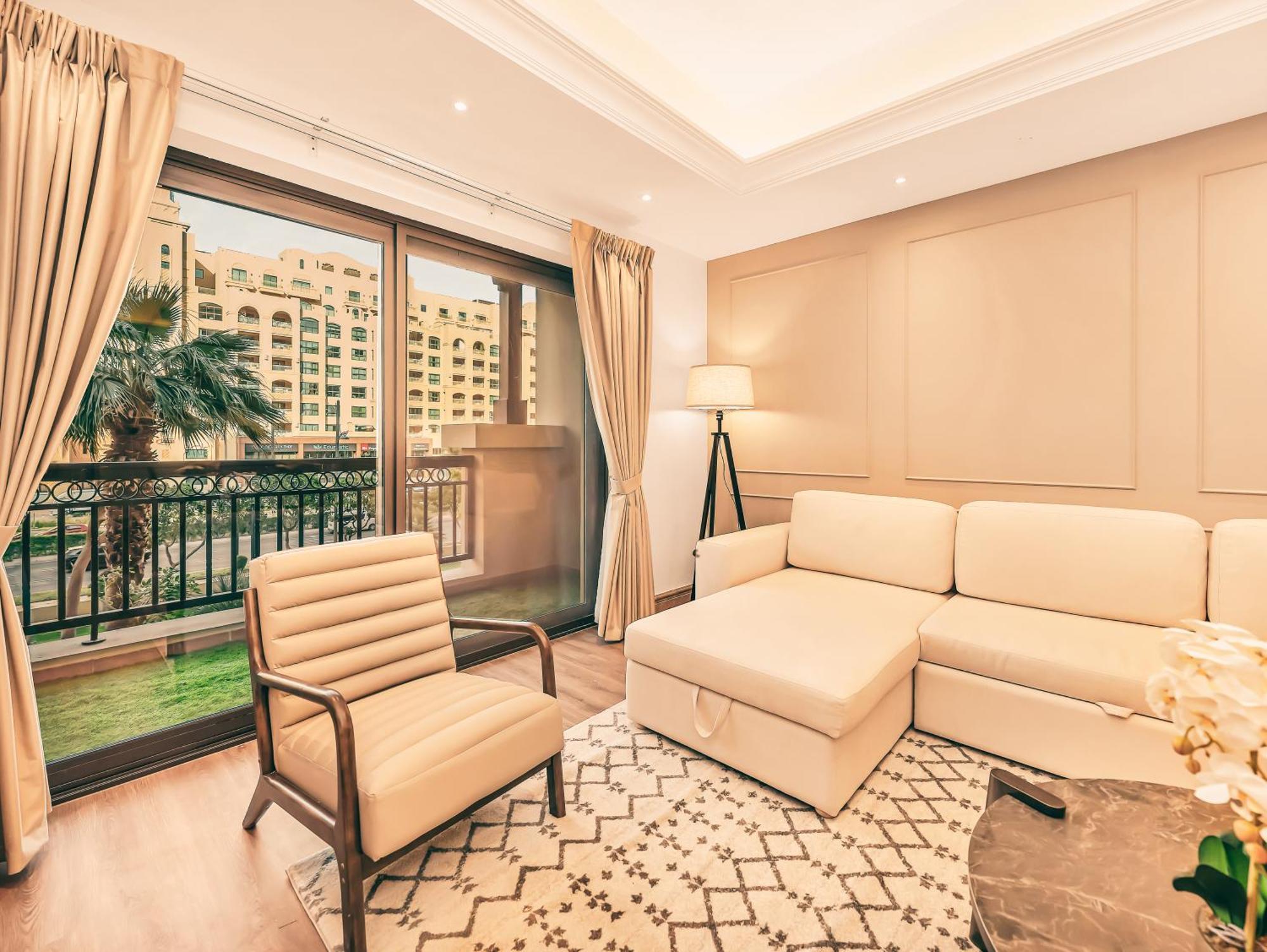 Appartement New Fairmont Private Club Access Palm Jumeirah *
