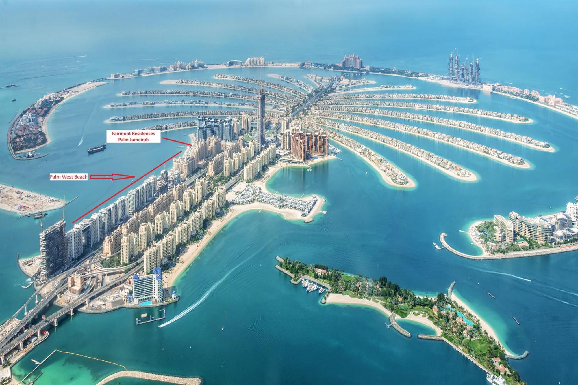 New Fairmont Private Club Access Palm Jumeirah Appartement *