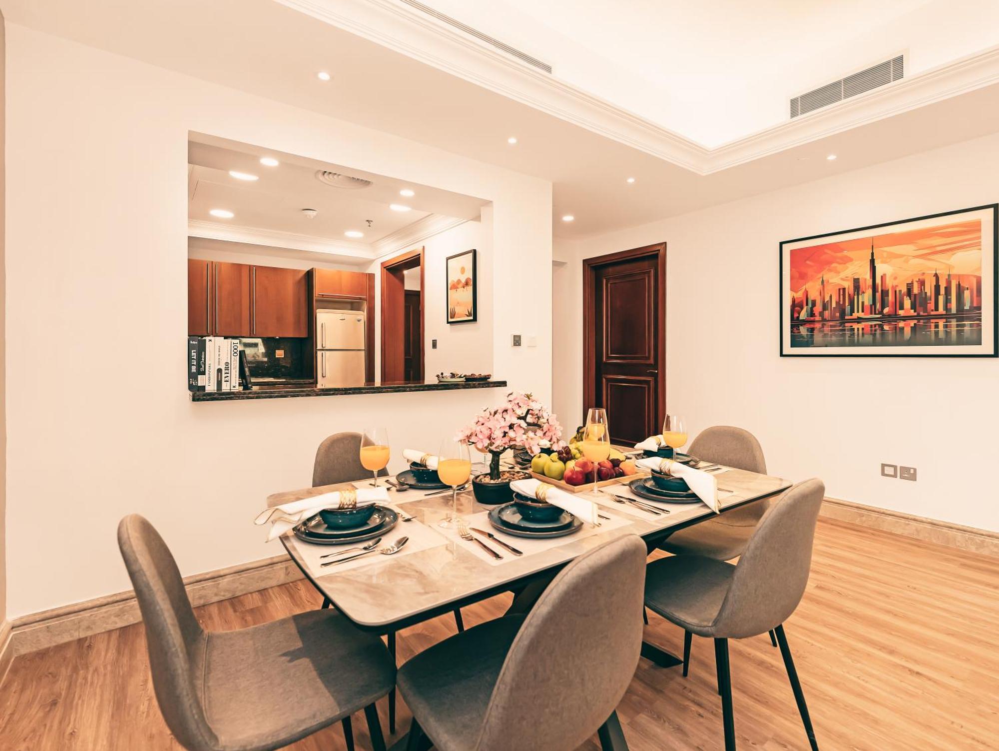 Appartement New Fairmont Private Club Access Palm Jumeirah *