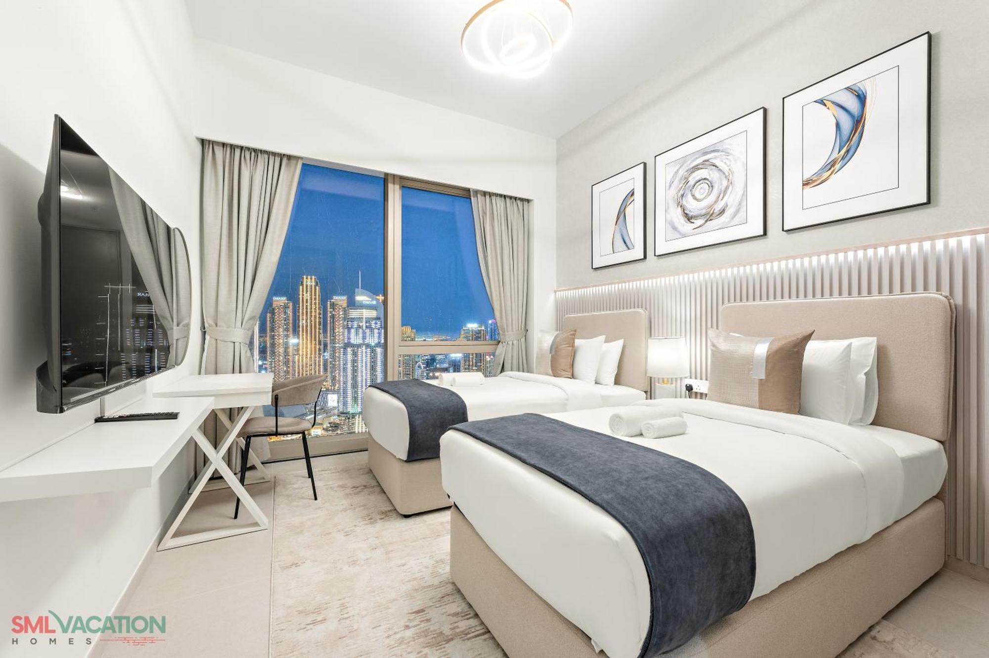 Sml - Sky High With Burj Khalifa And Fountain Views At Grande Signature, Downtown Appartement
