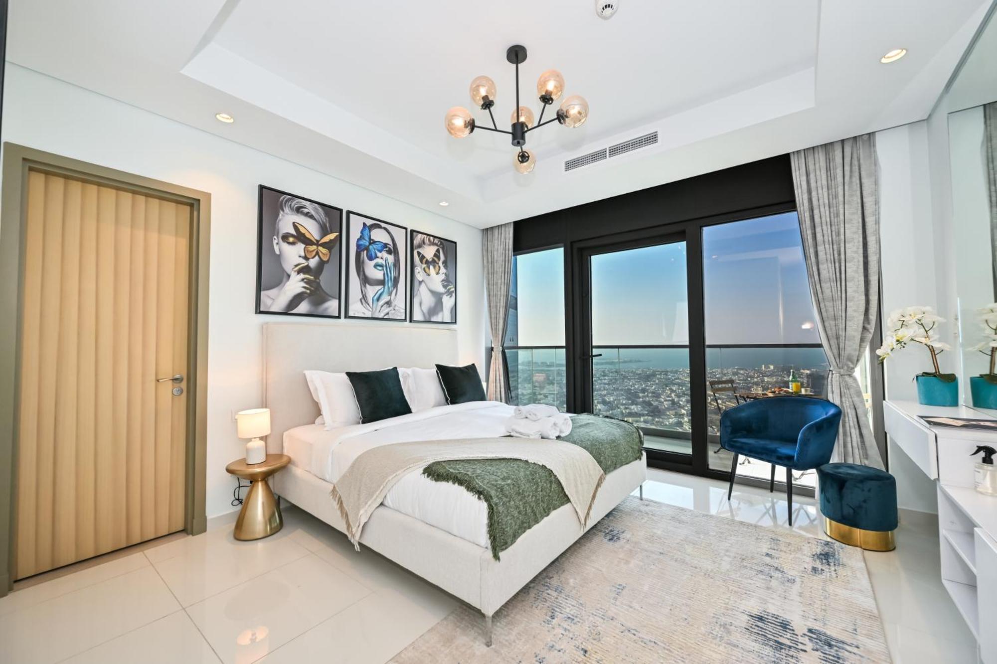 Appartement New 2 Bed Sea View With 64th Flr Infinity Pool Burj Khalifa View *