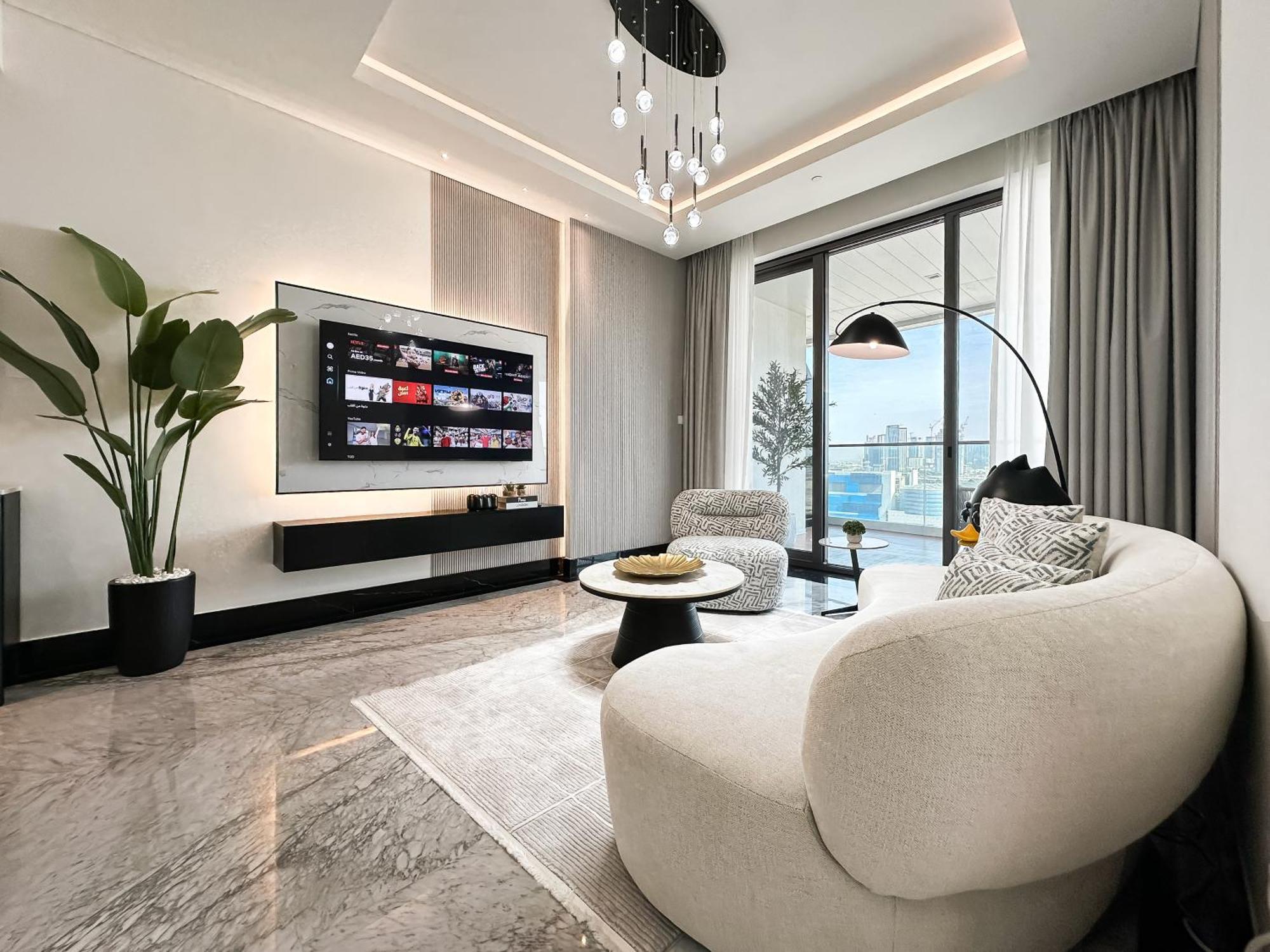 Trophy-lux 1br Jacuzzi Busbay W Big Balcony Dubaï