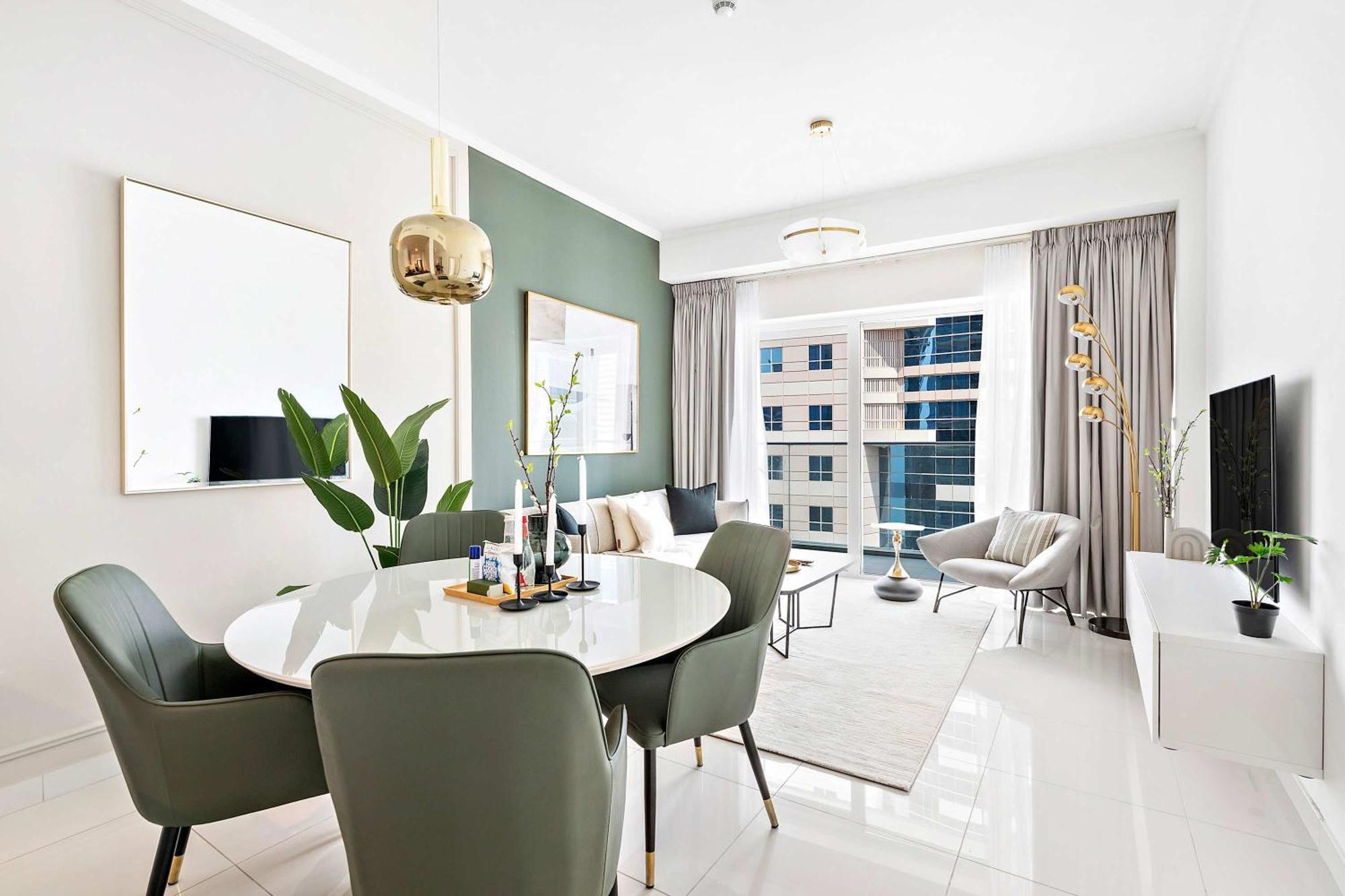 Silkhaus Marina Modern Tower 1bdr On High Floor Apartment *