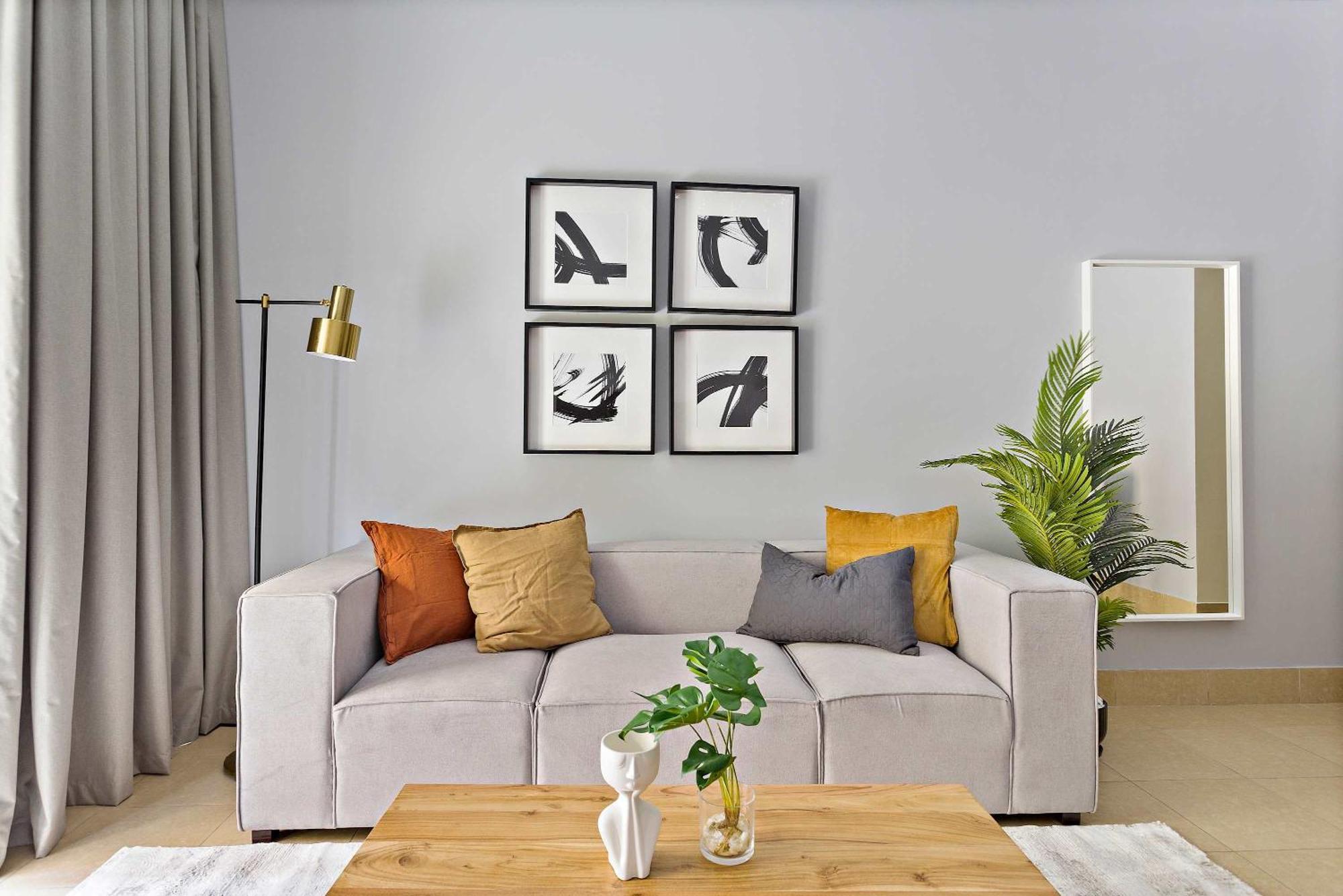 Silkhaus Peaceful 1bdr With Private Garden In Downtown Appartement Dubaï