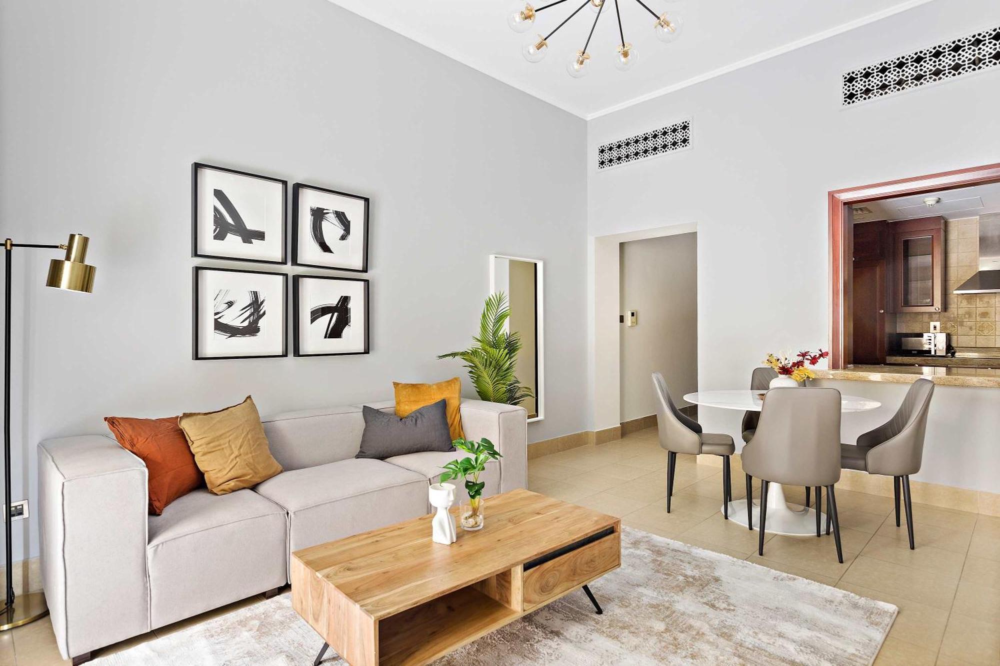 Silkhaus Peaceful 1bdr With Private Garden In Downtown Dubaï