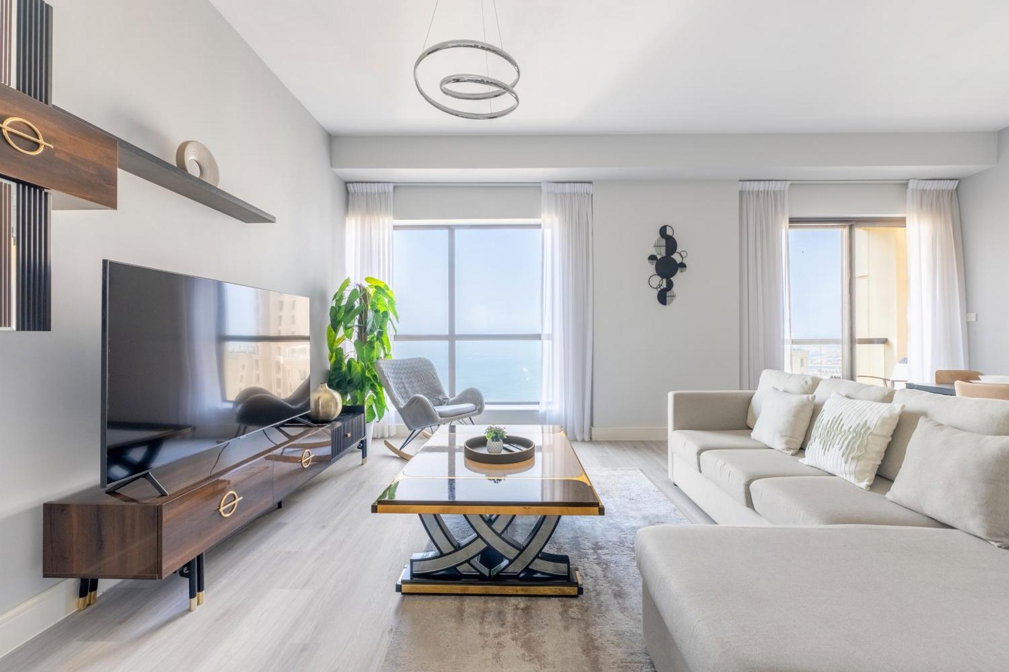 Luxury Jbr - Full Sea View - Free 5* Access Appartamento Dubai